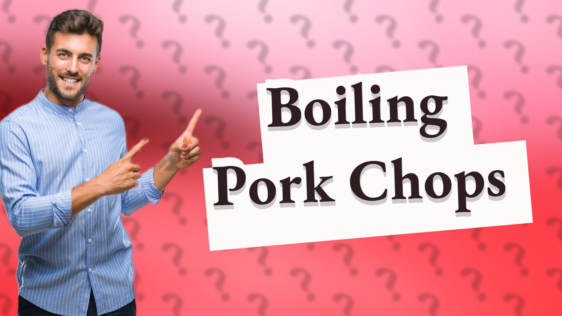 Boiling Pork Chops