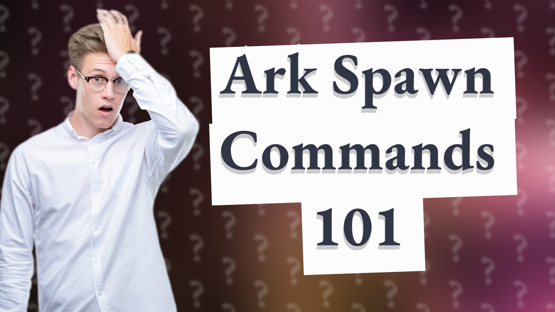 Ark Spawn Commands 101