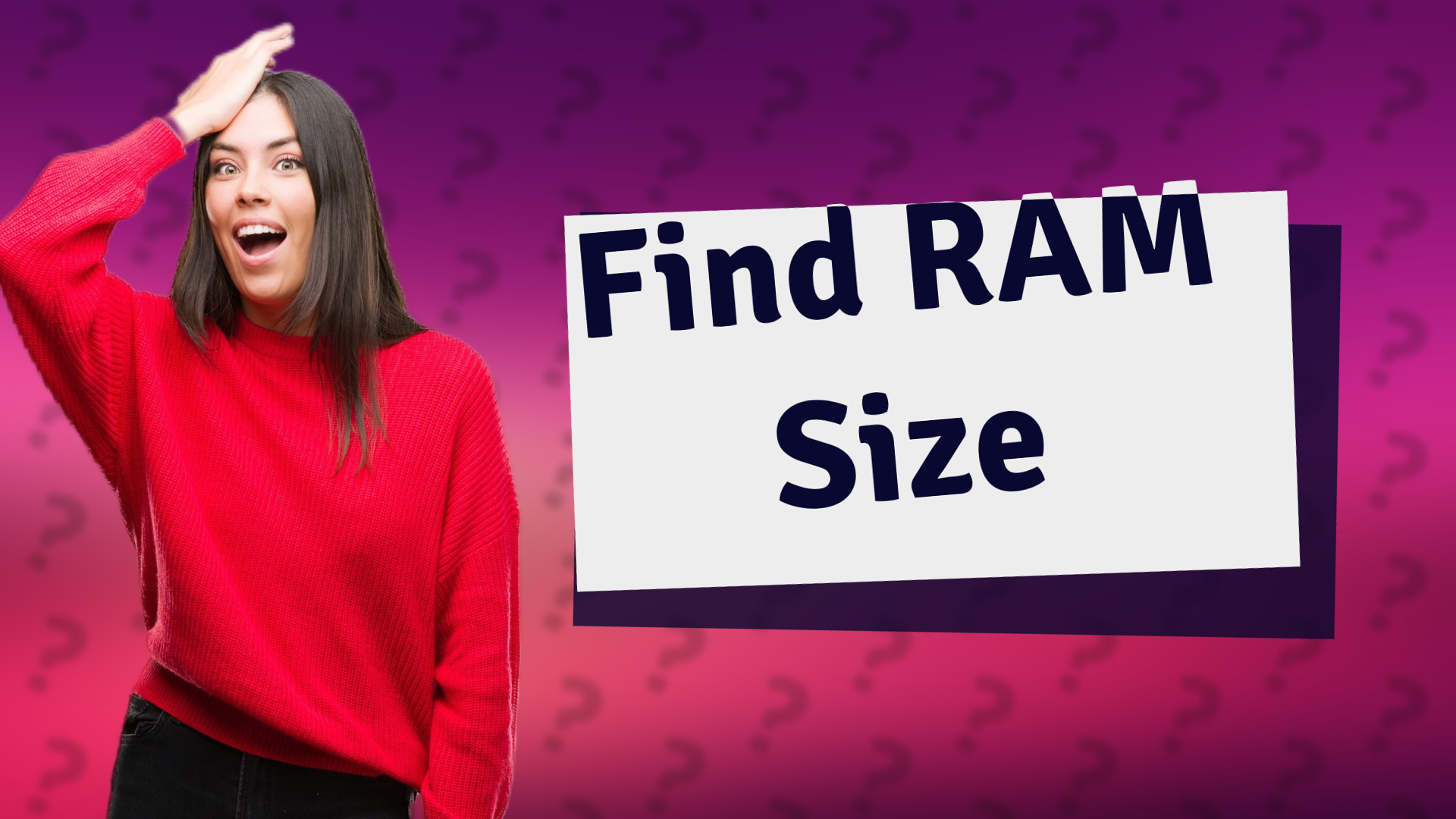 Find RAM Size