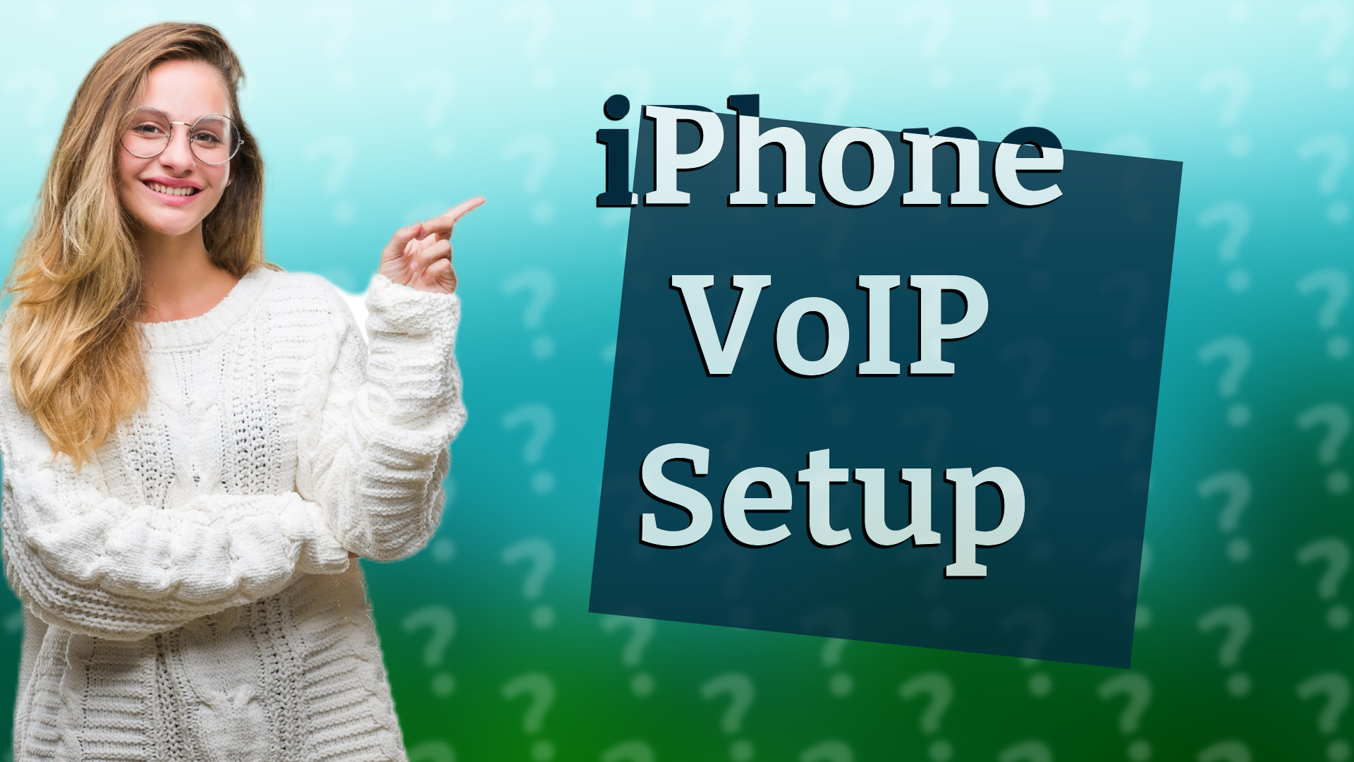 iPhone VoIP Setup