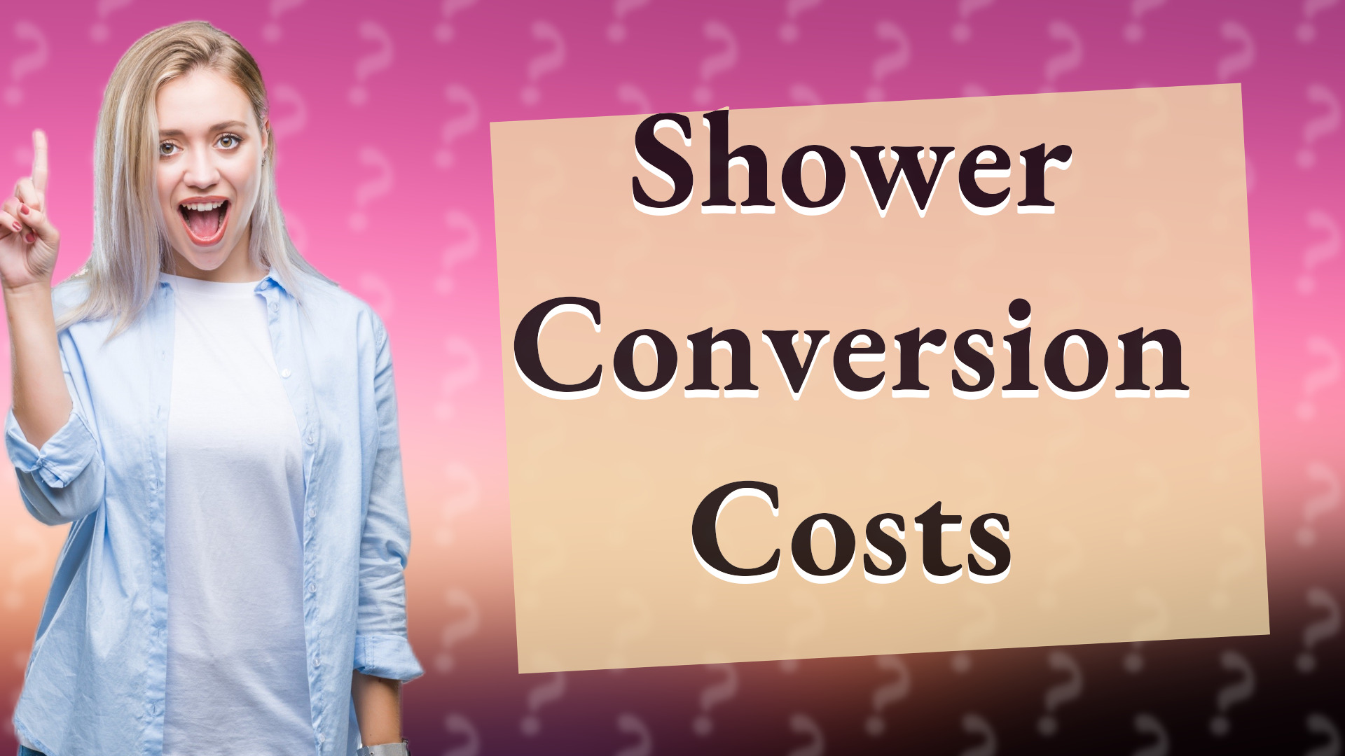 Shower Conversion Costs