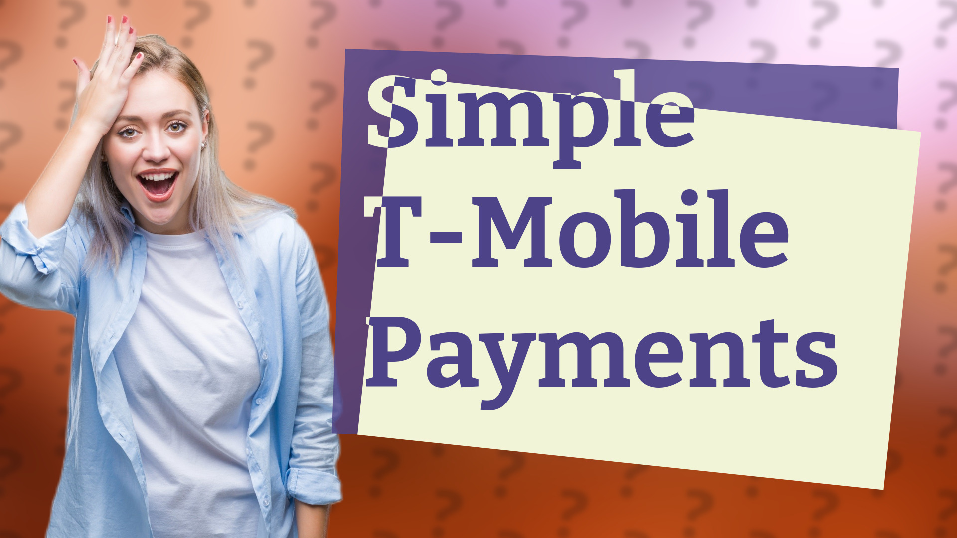 Simple T-Mobile Payments