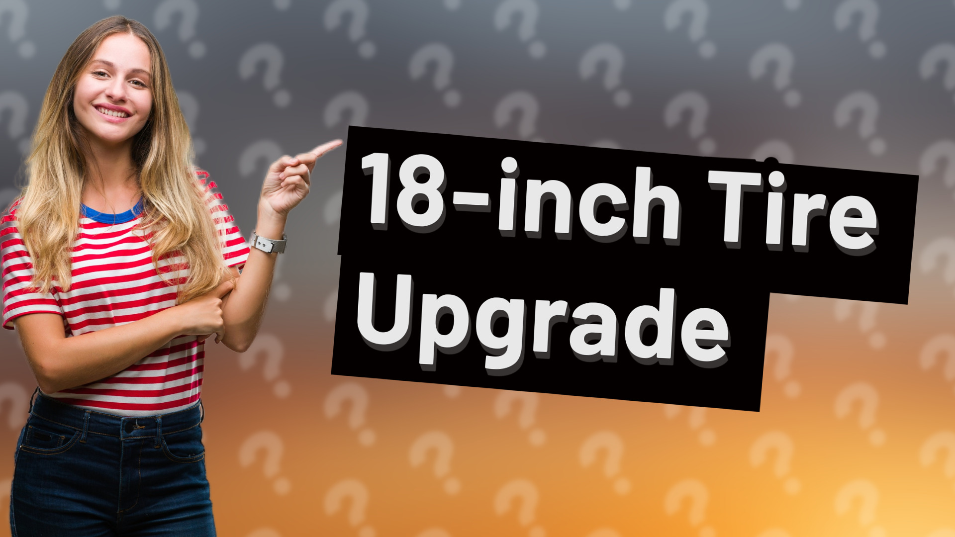 18-inch Tire Upgrade