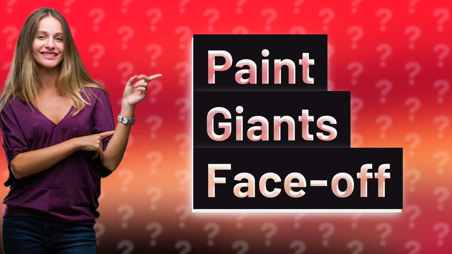 Paint Giants Face-off
