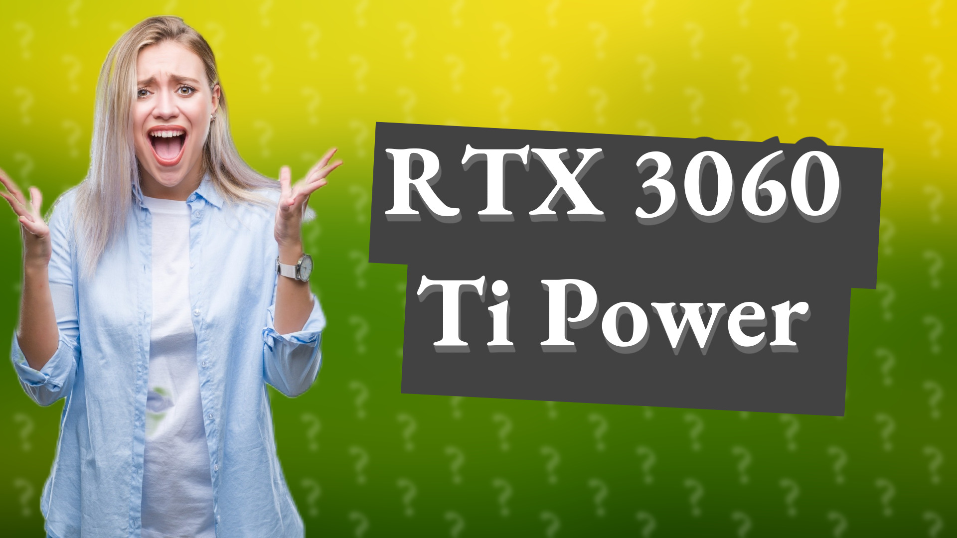 RTX 3060 Ti Power