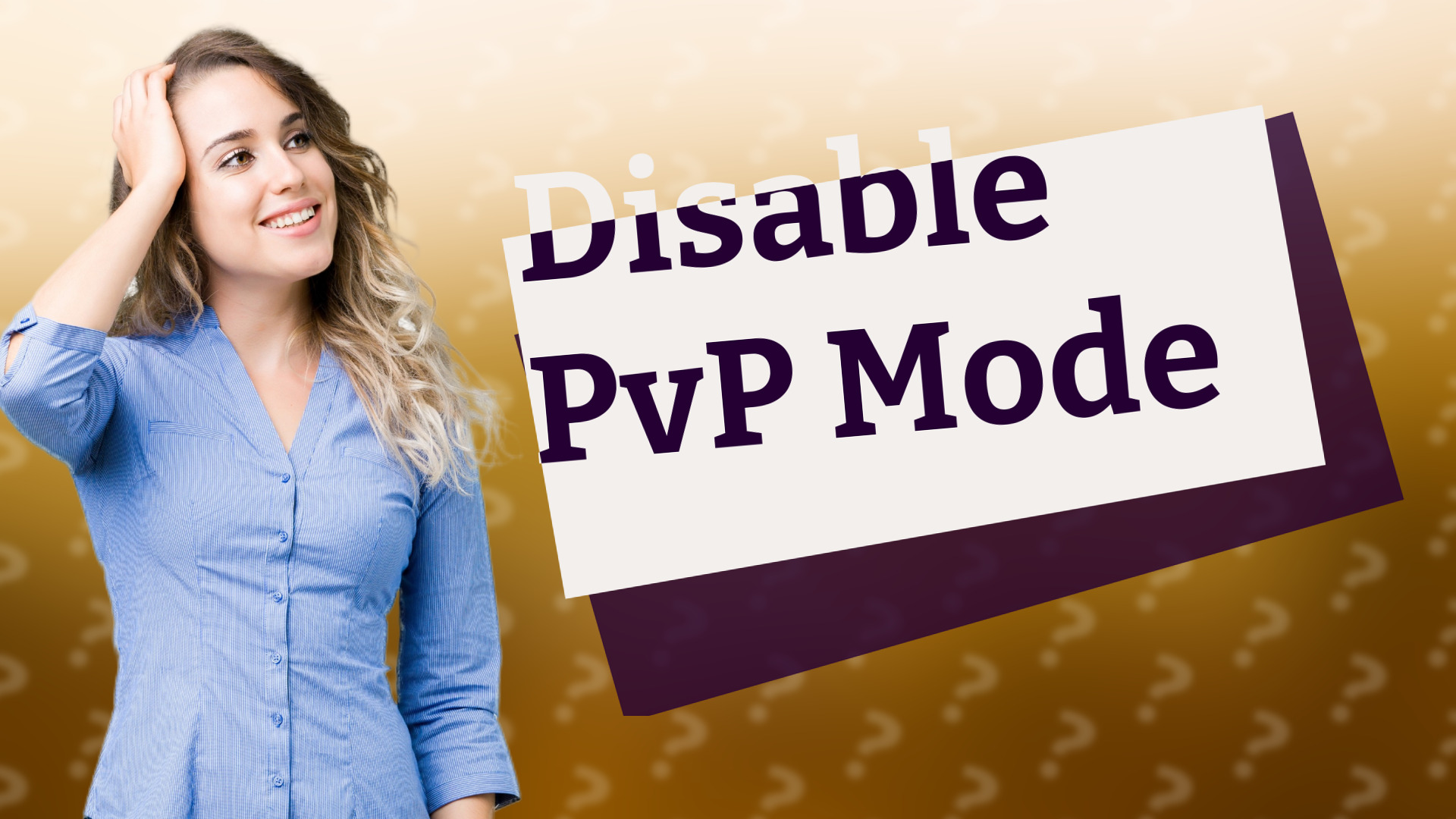 Disable PvP Mode