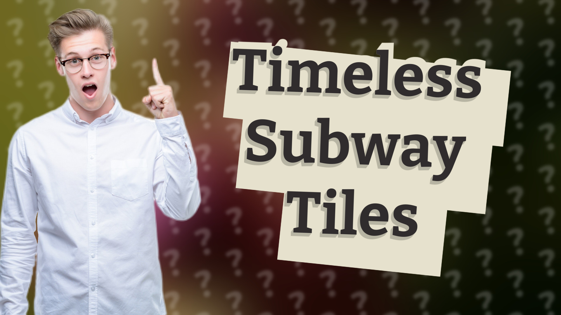 Timeless Subway Tiles