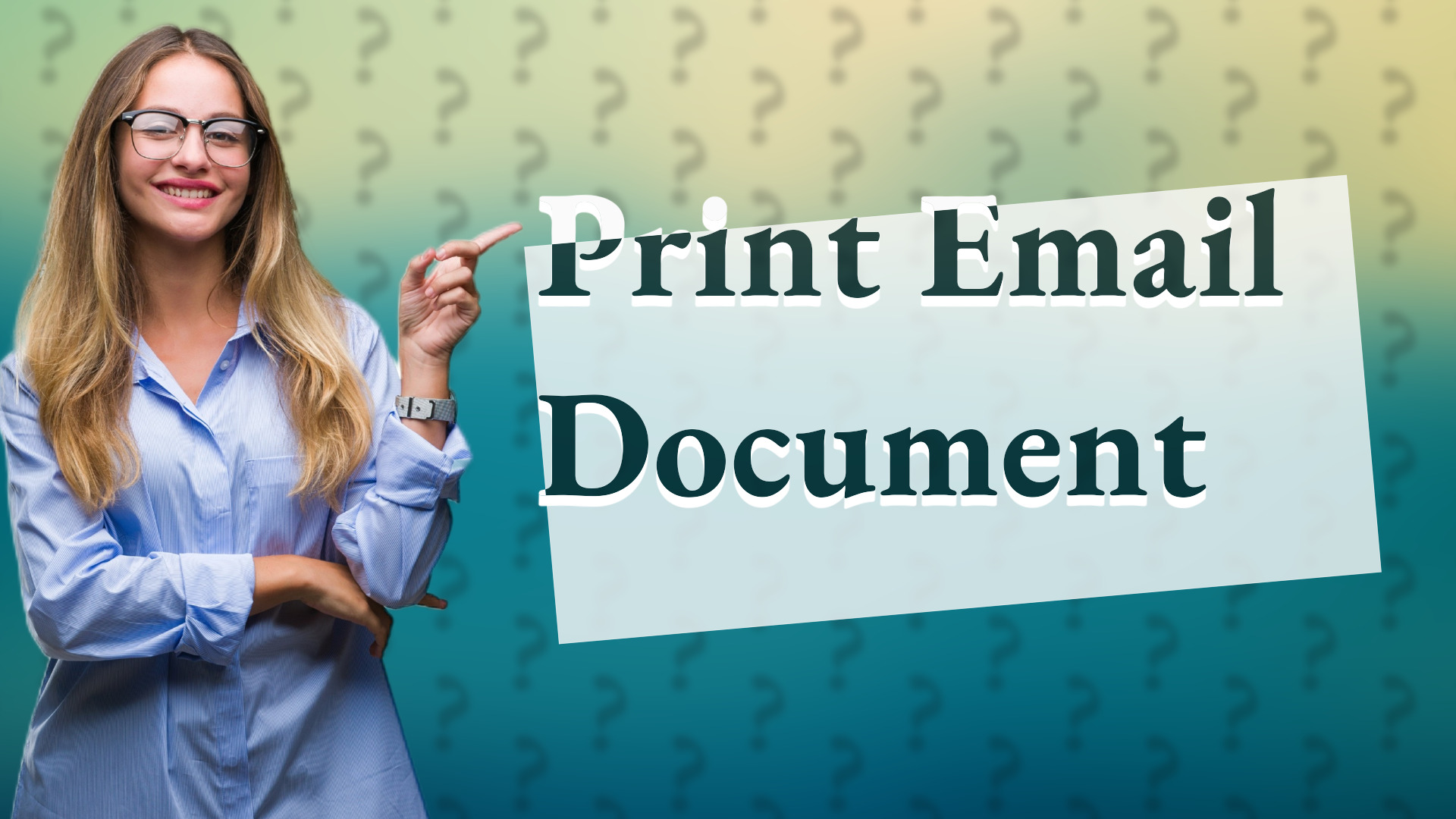 Print Email Document