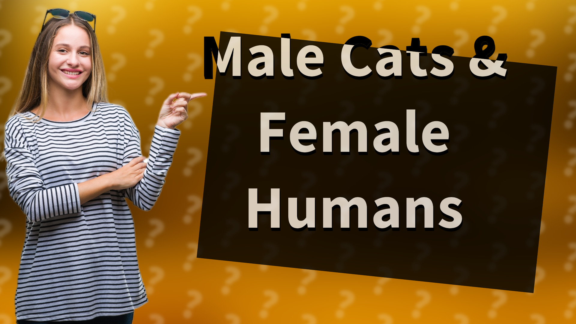 Male Cats & Female Humans