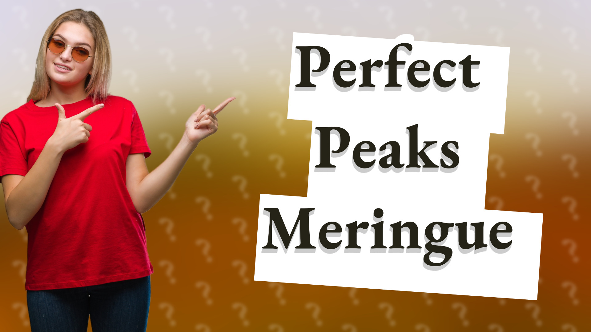 Perfect Peaks Meringue