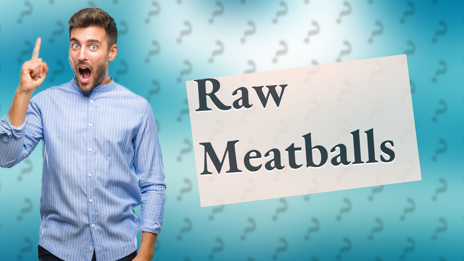 Raw Meatballs