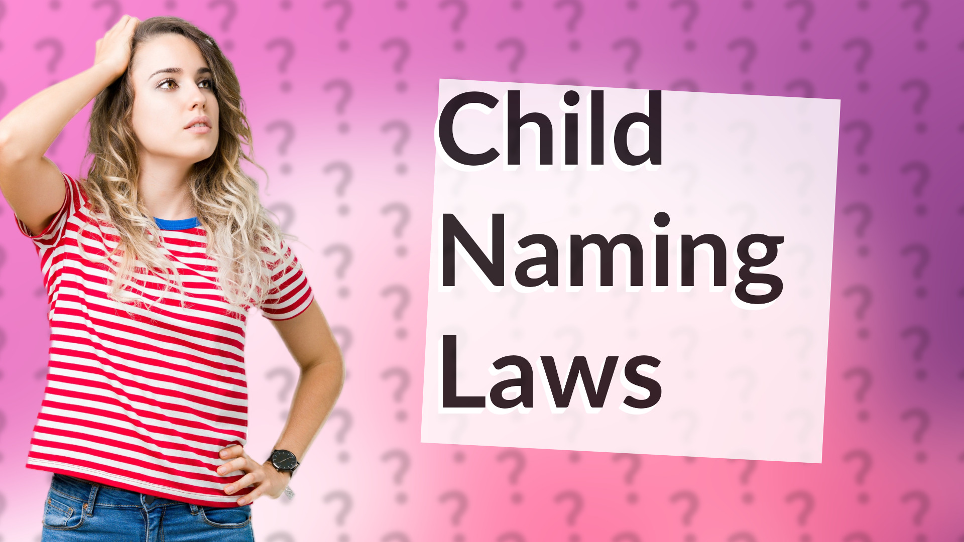 Child Naming Laws
