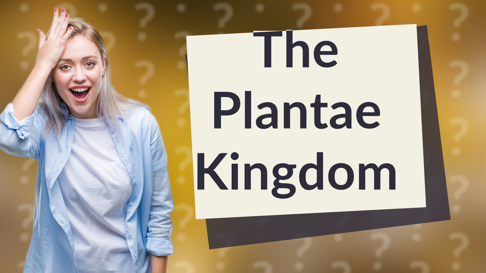 The Plantae Kingdom