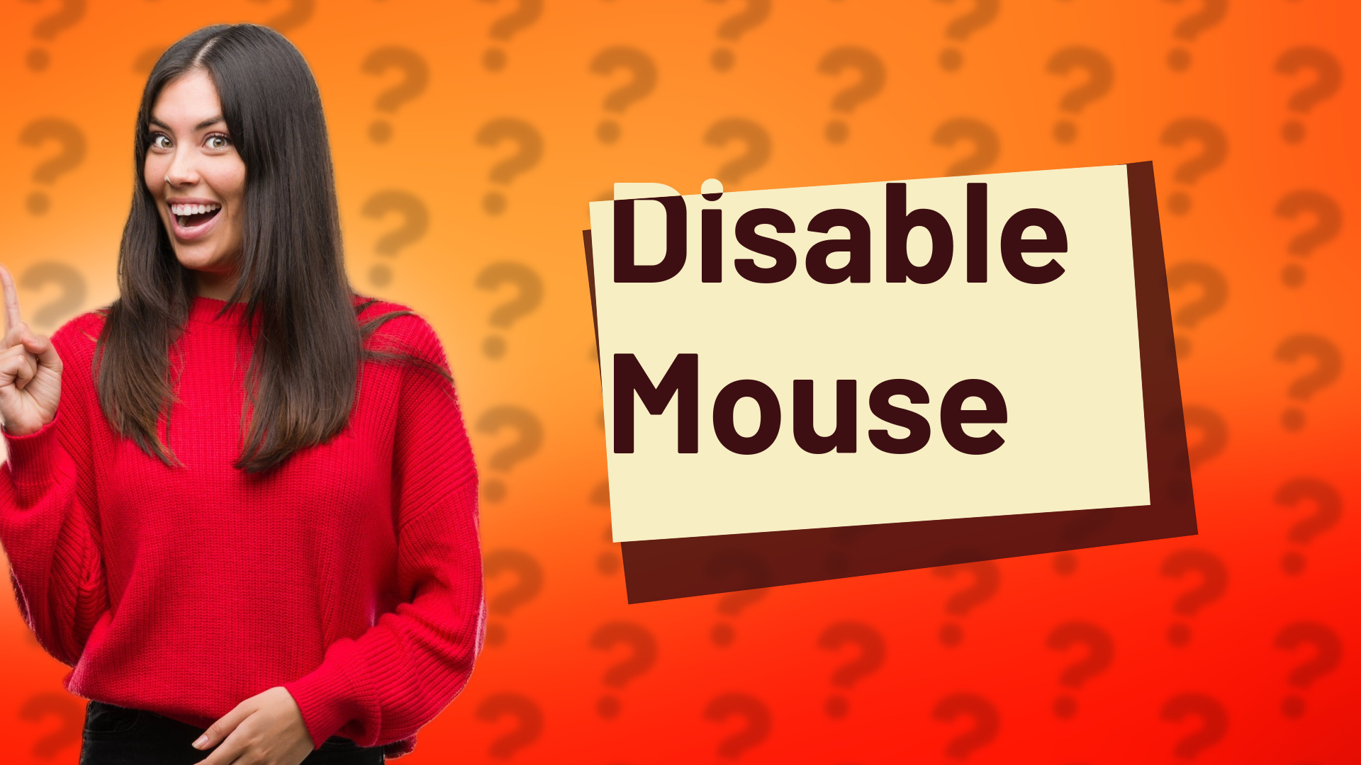 Disable Mouse