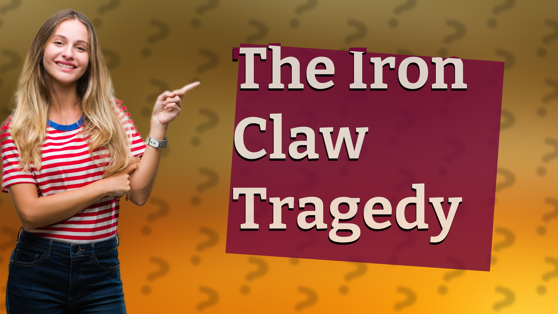 The Iron Claw Tragedy