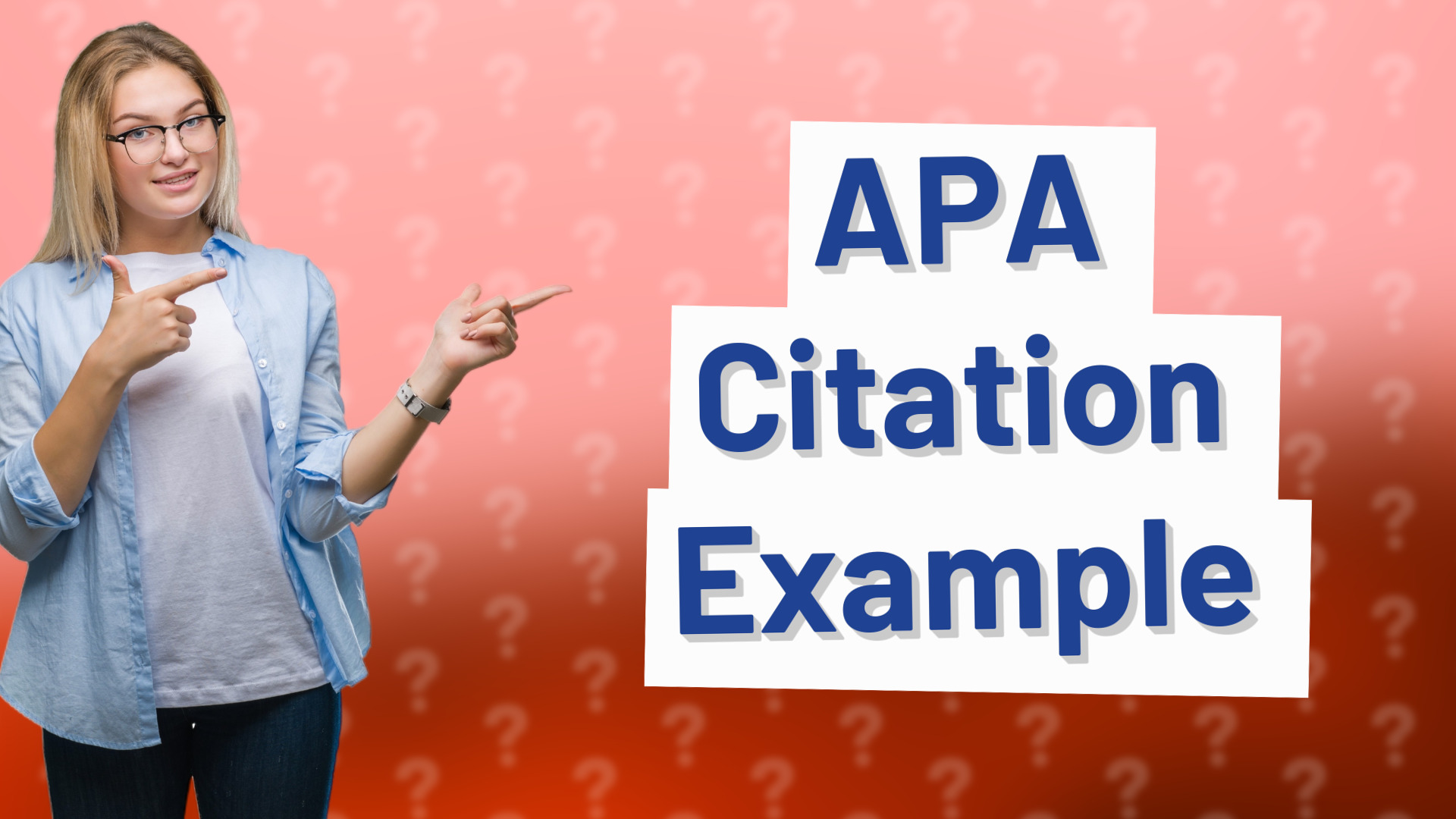 APA Citation Example