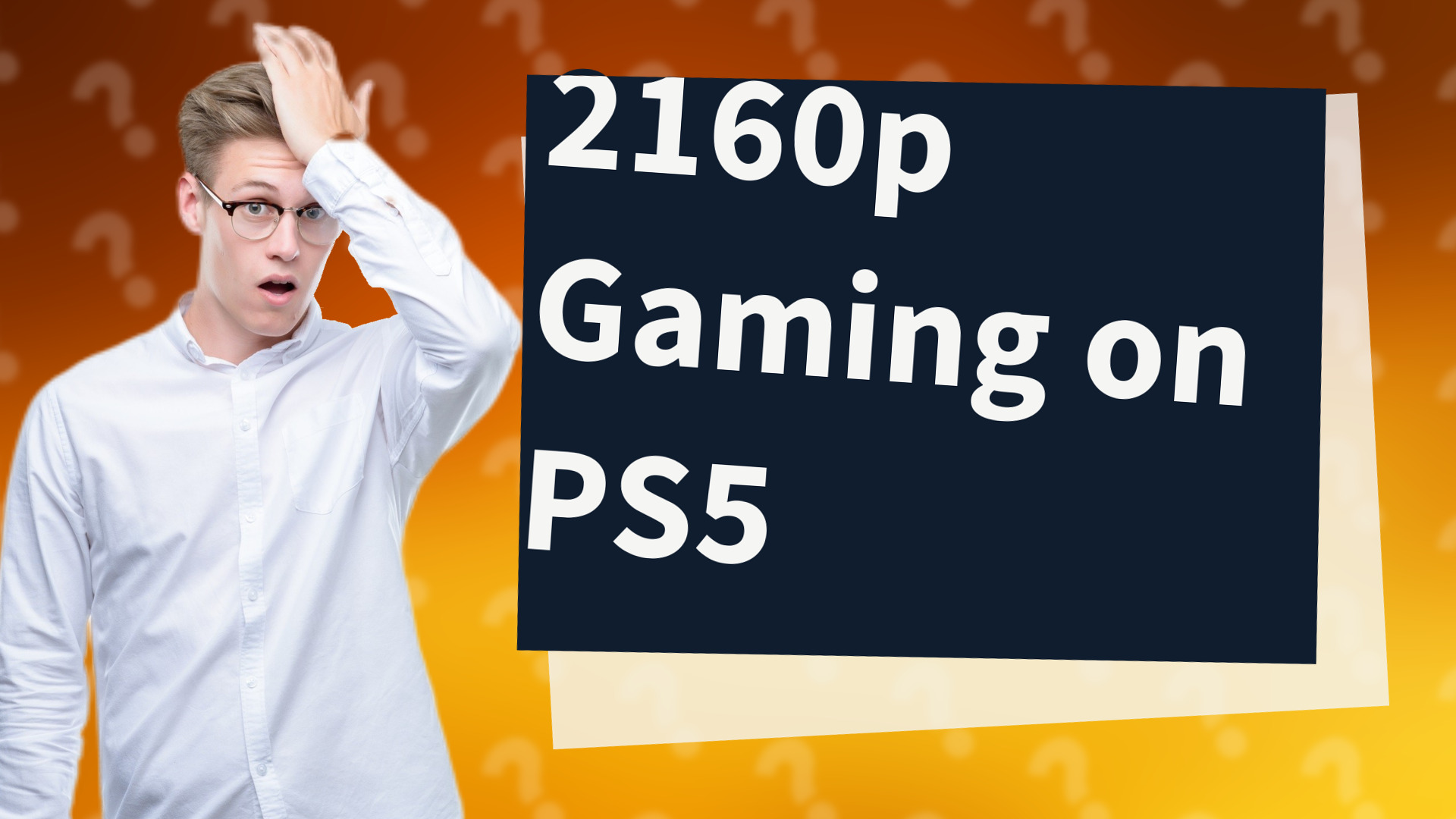 2160p Gaming on PS5