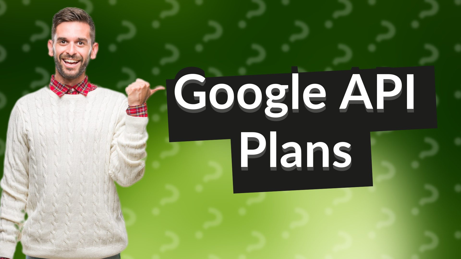 Google API Plans