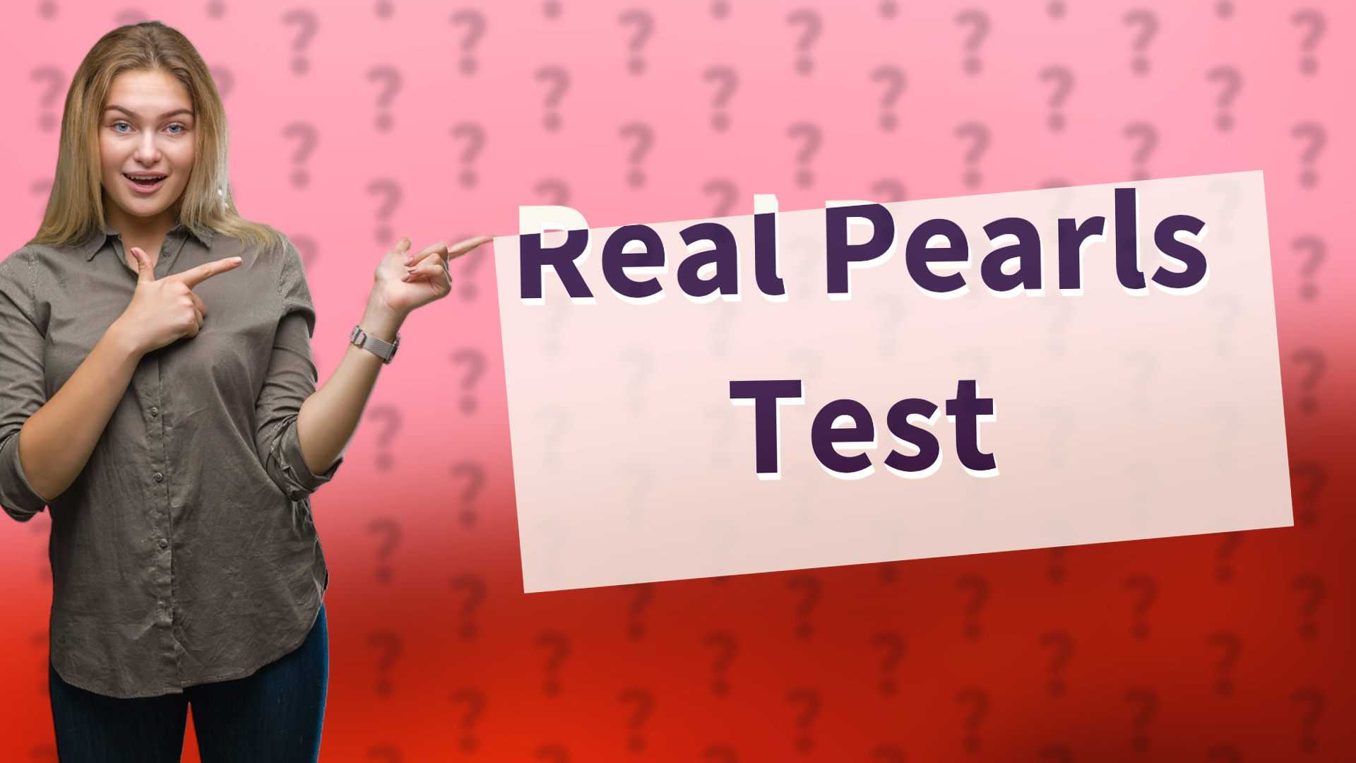 Real Pearls Test