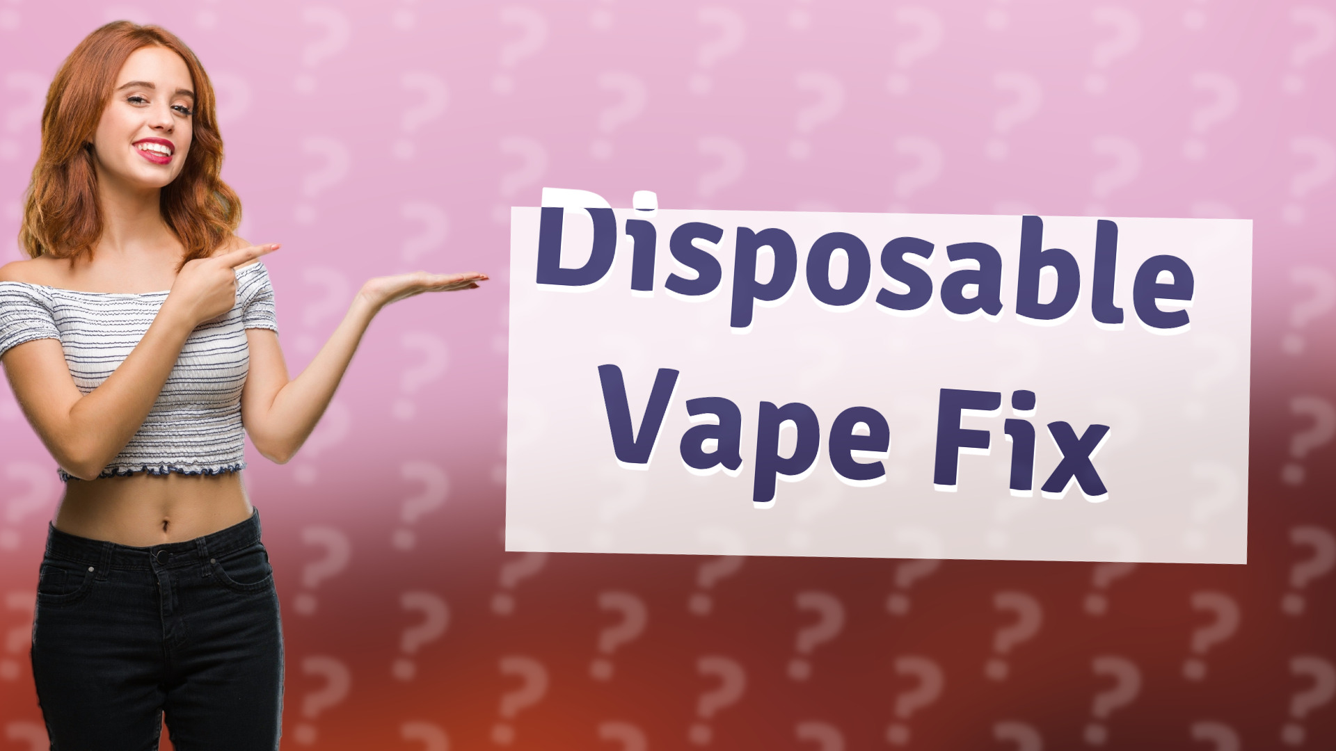 Disposable Vape Fix