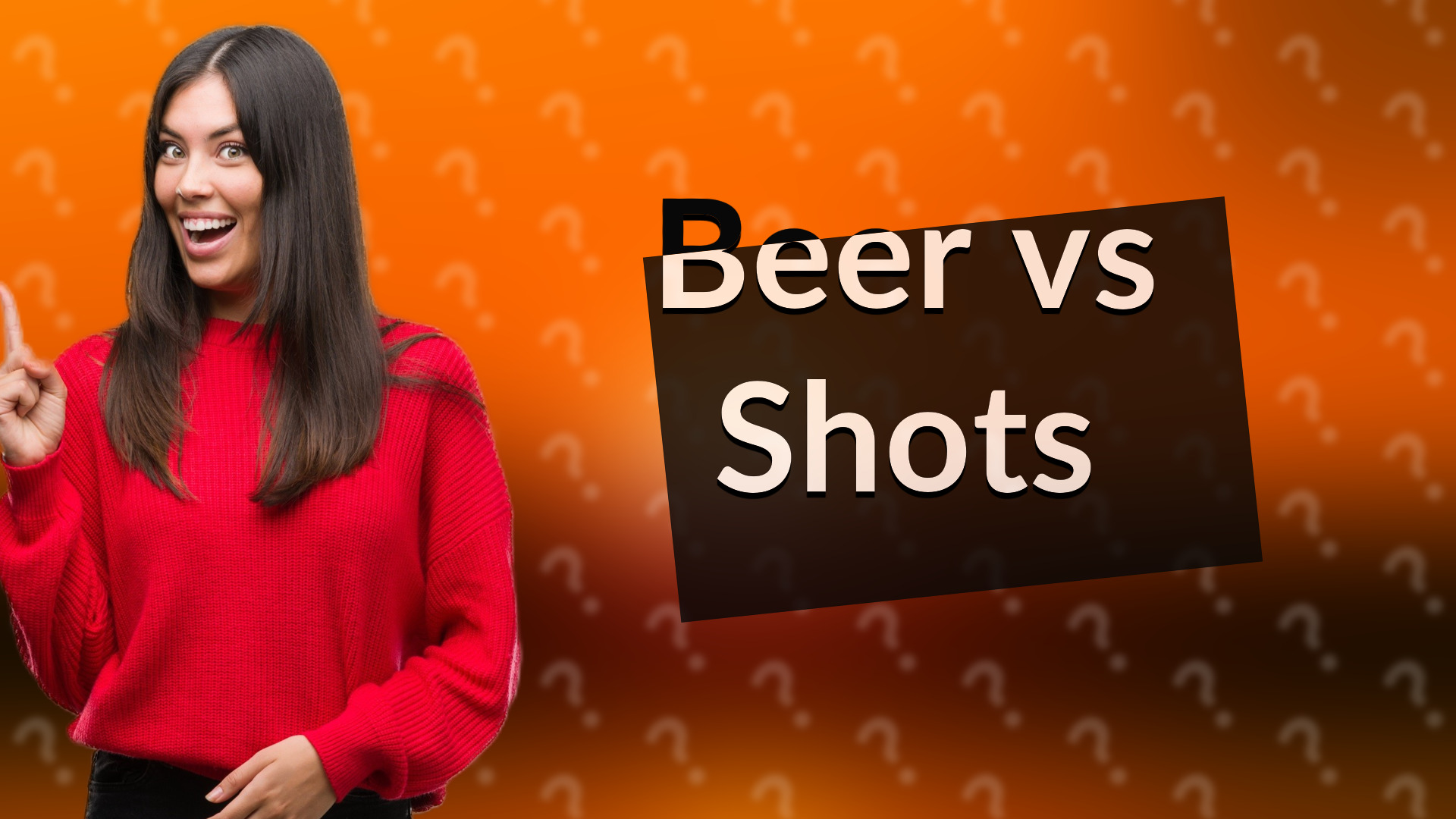 Beer vs Shots