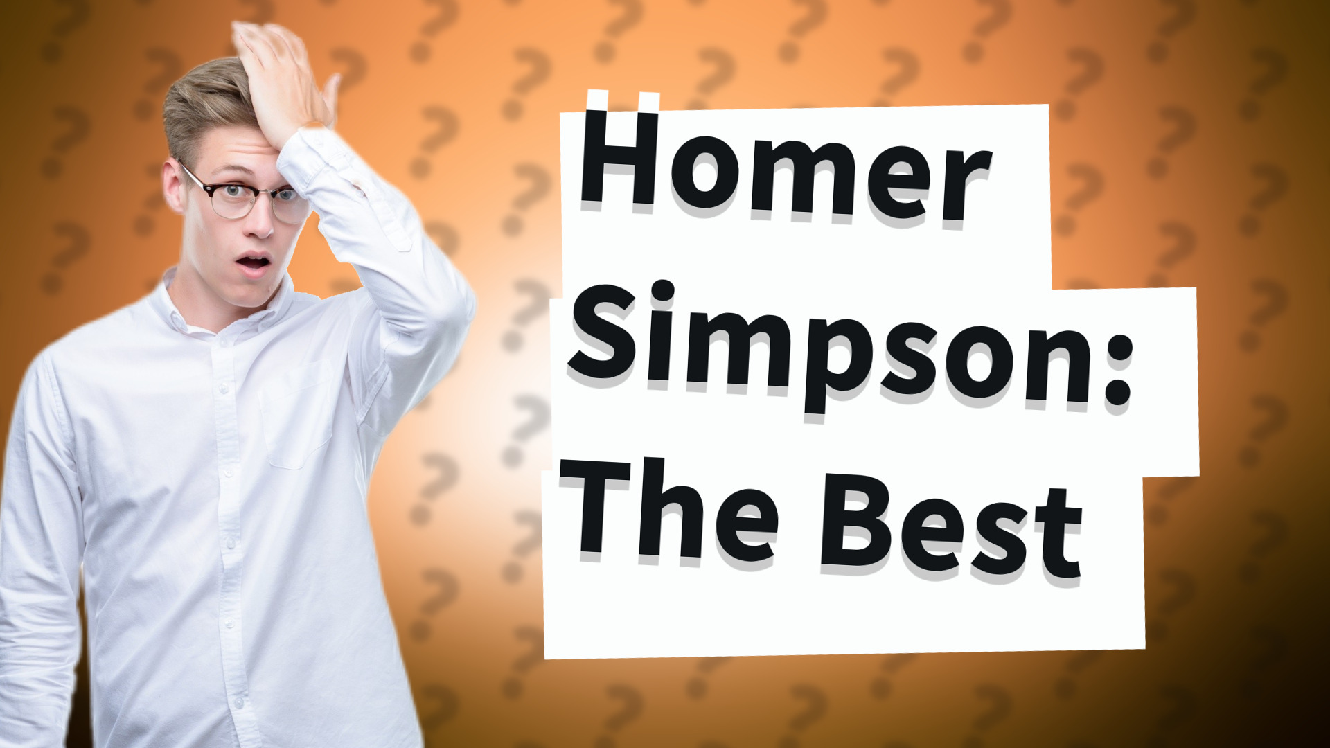 Homer Simpson: The Best