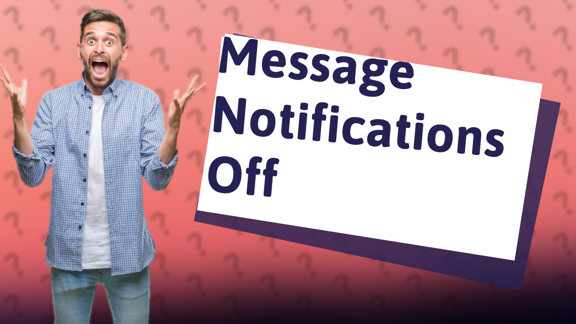 Message Notifications Off