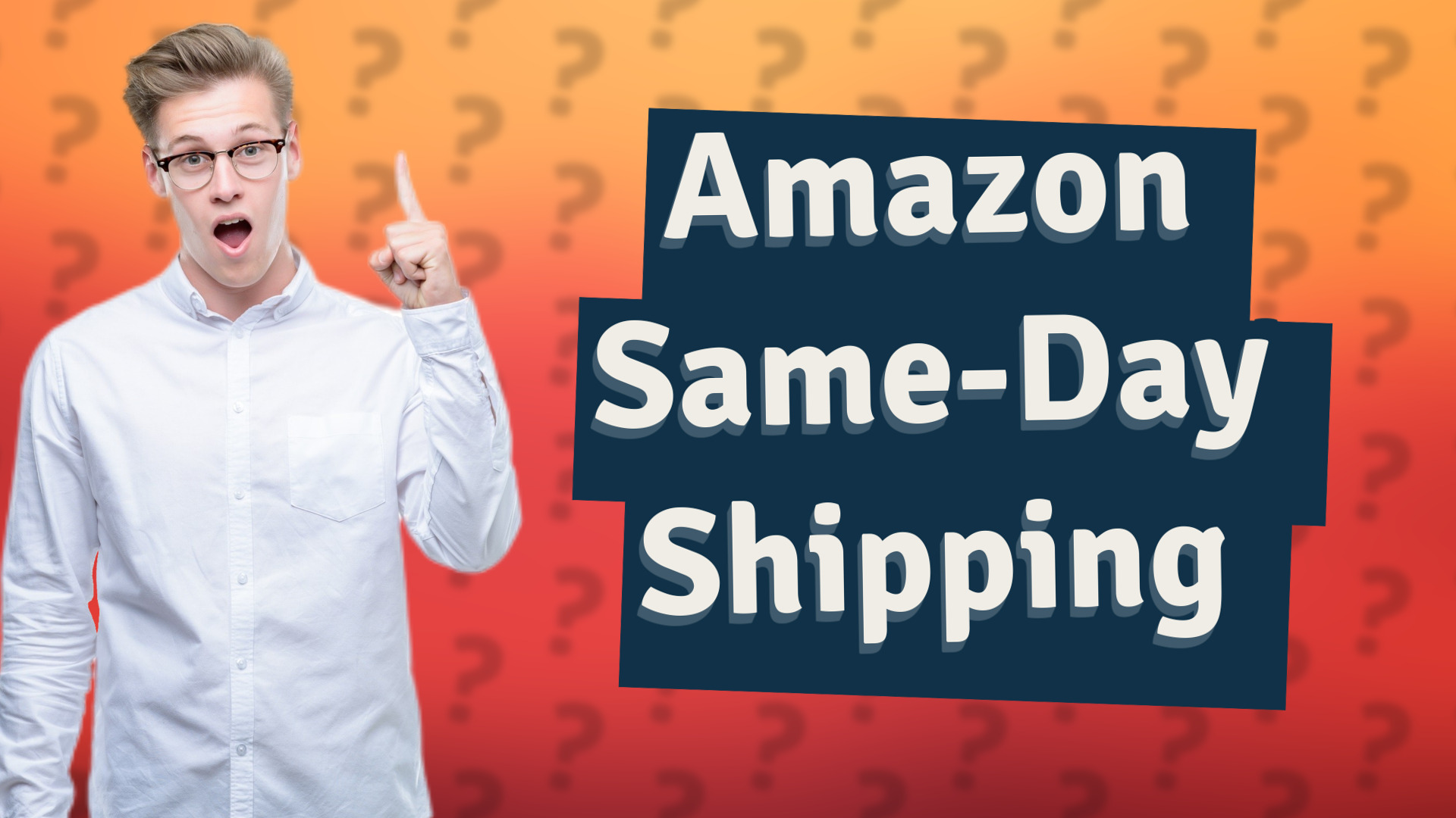 Amazon Same-Day Shipping