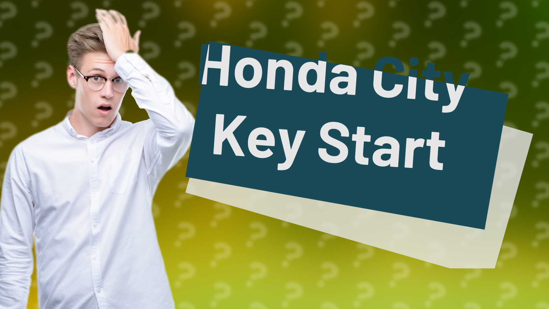 Honda City Key Start