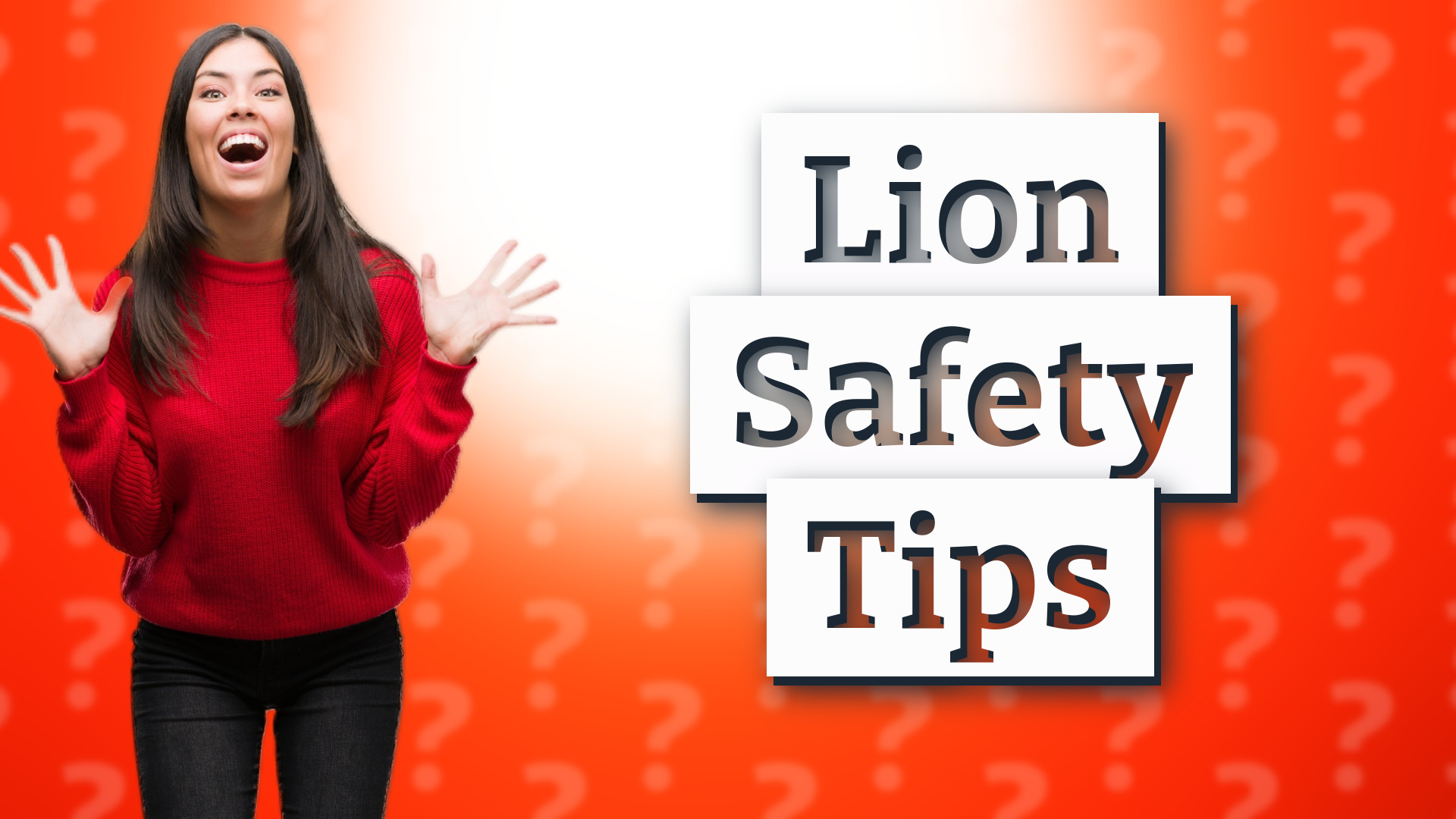 Lion Safety Tips