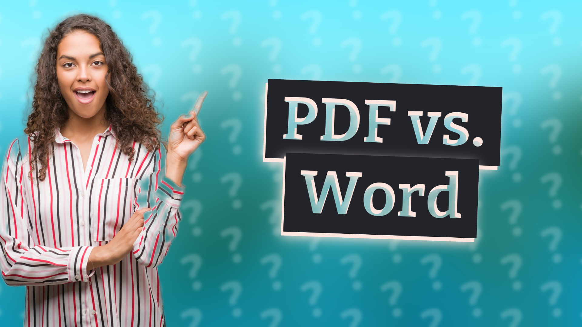 PDF vs. Word