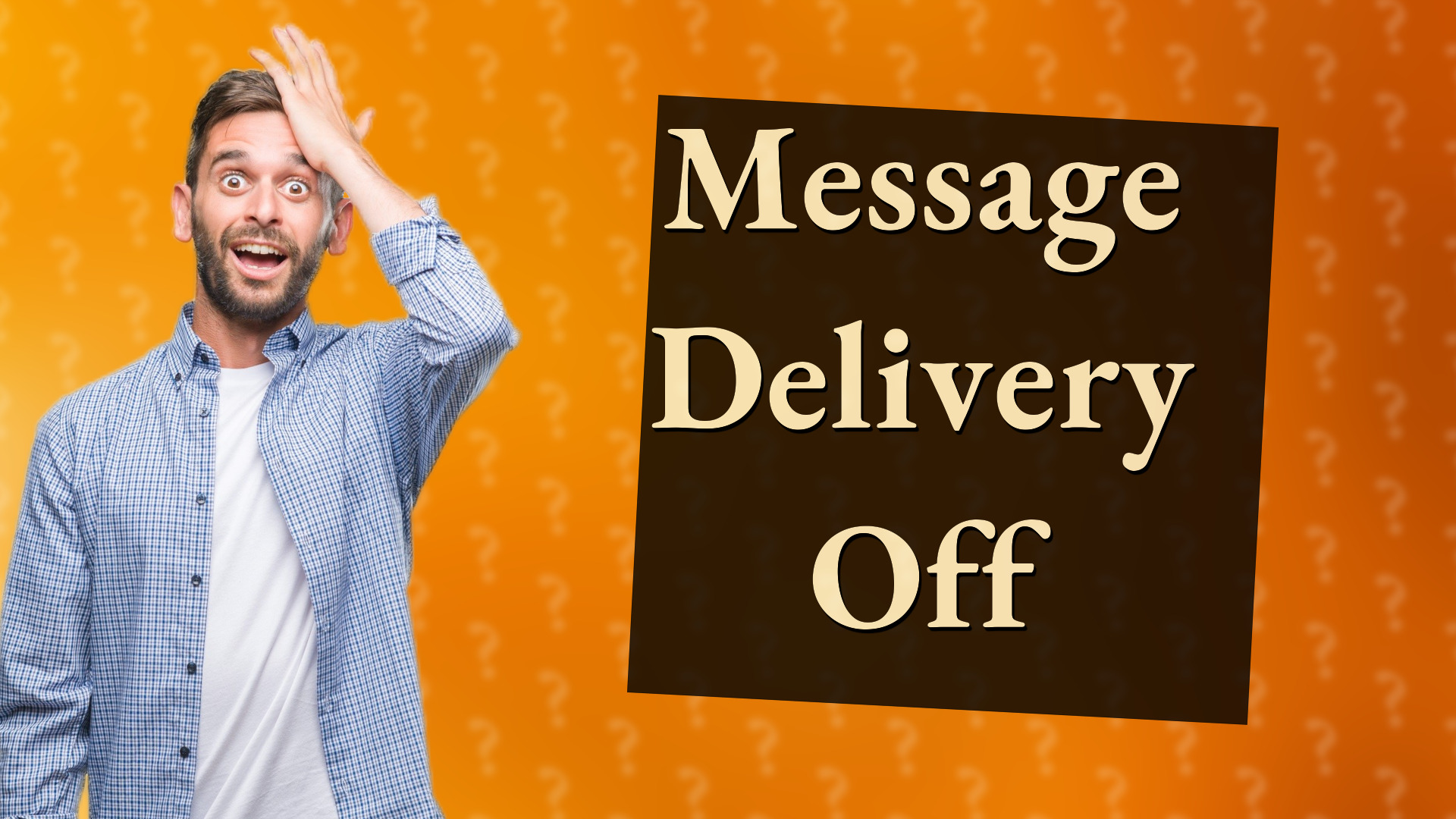 Message Delivery Off