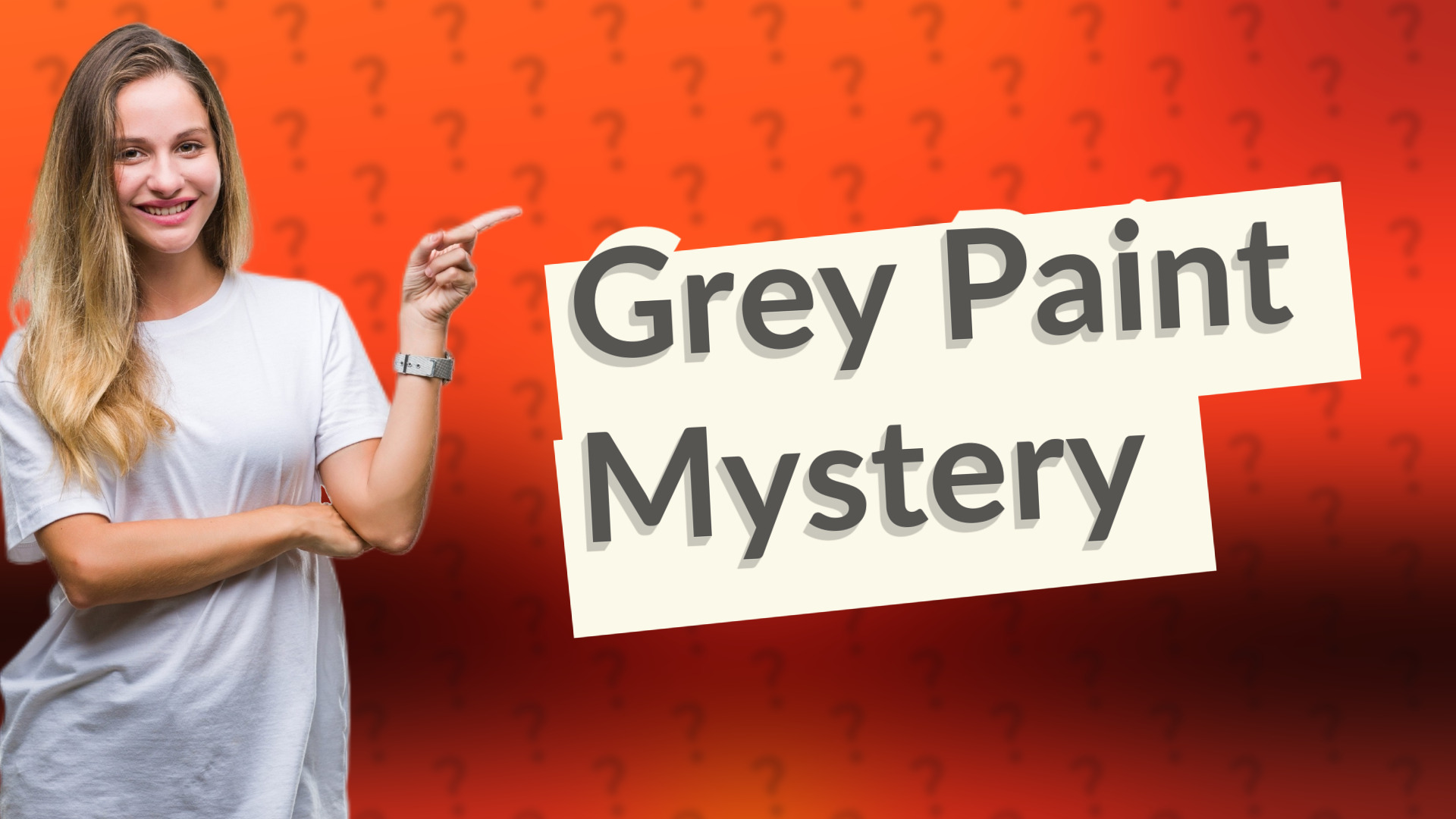 Grey Paint Mystery