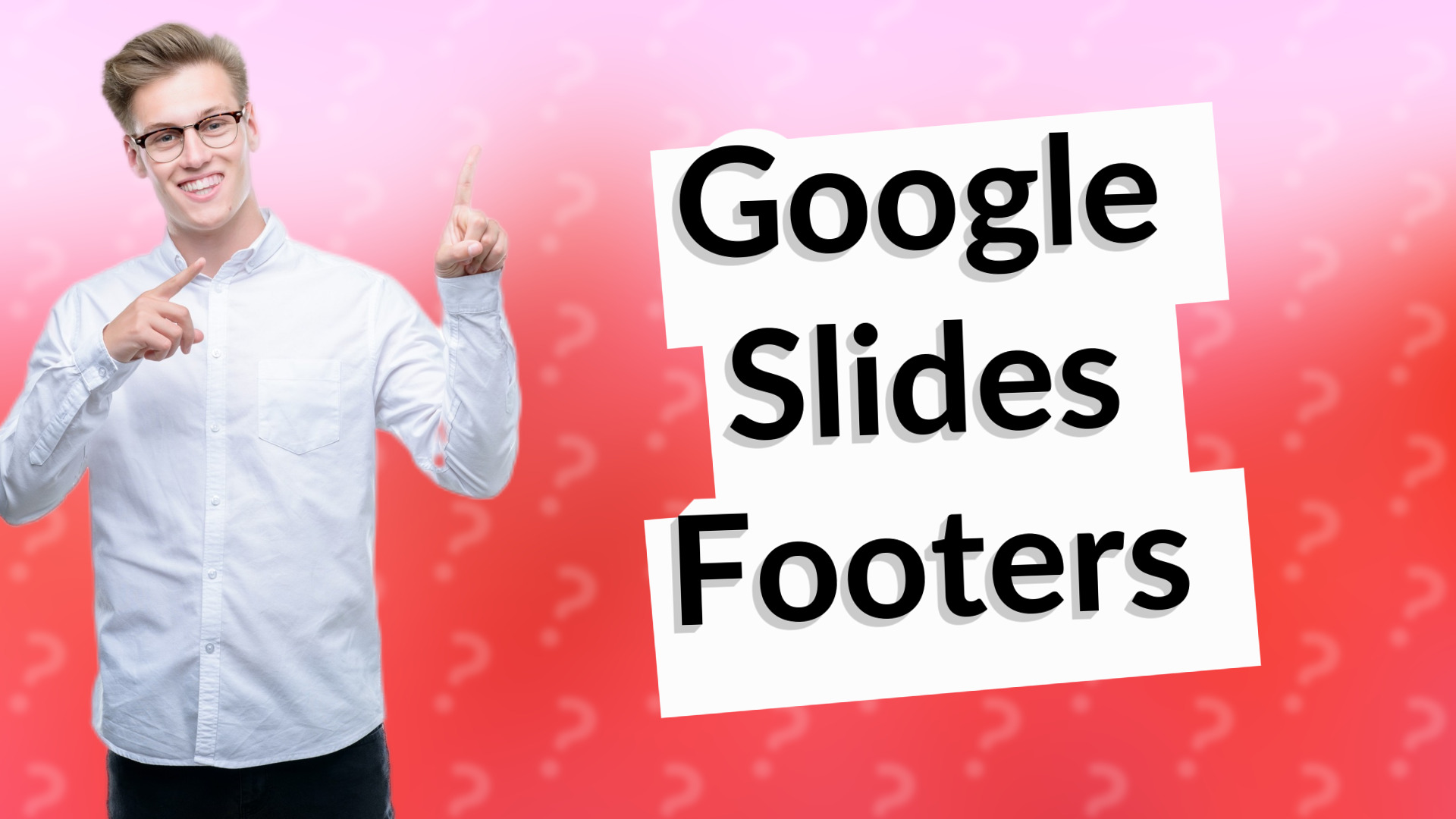 Google Slides Footers
