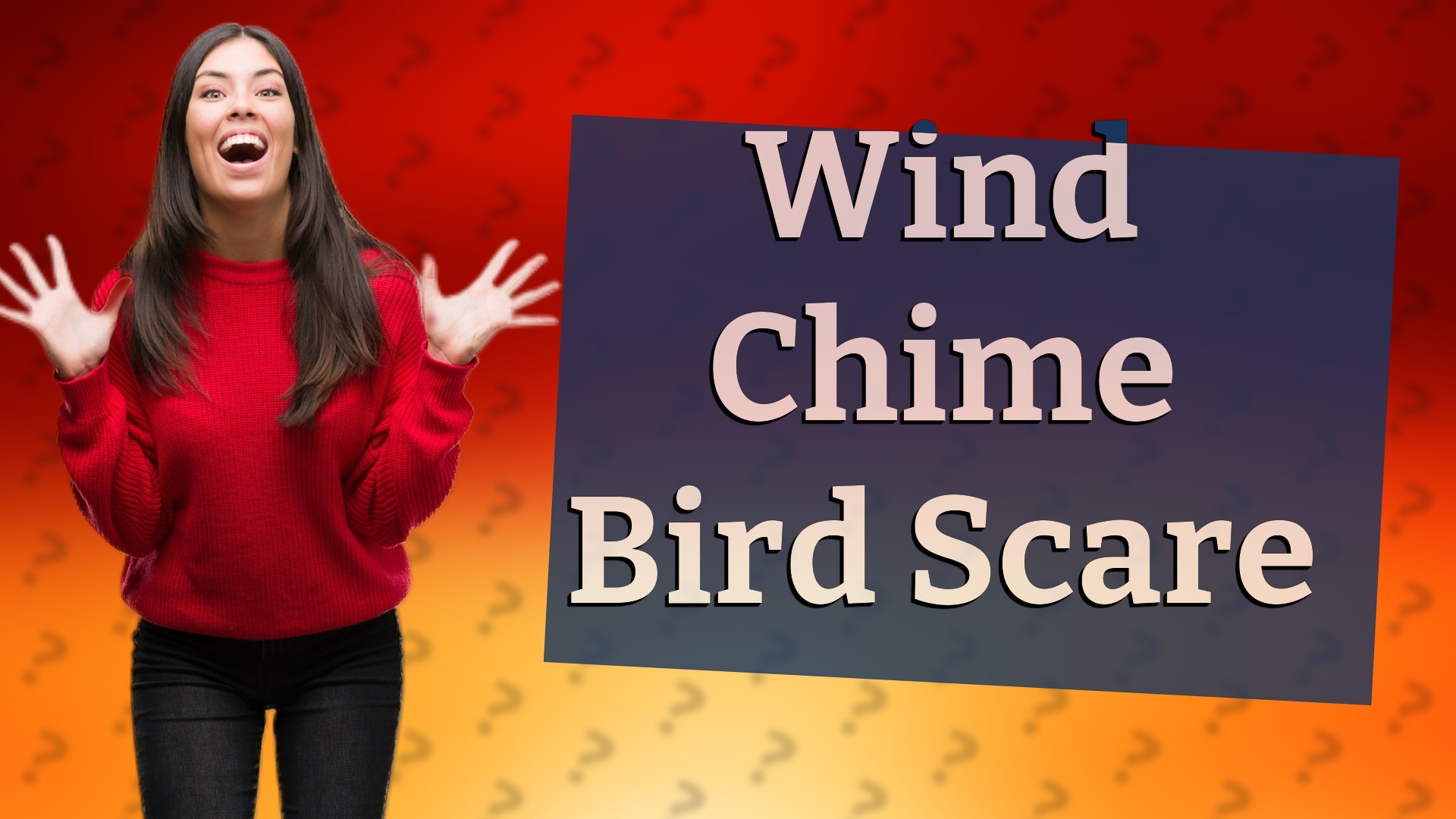 Wind Chime Bird Scare