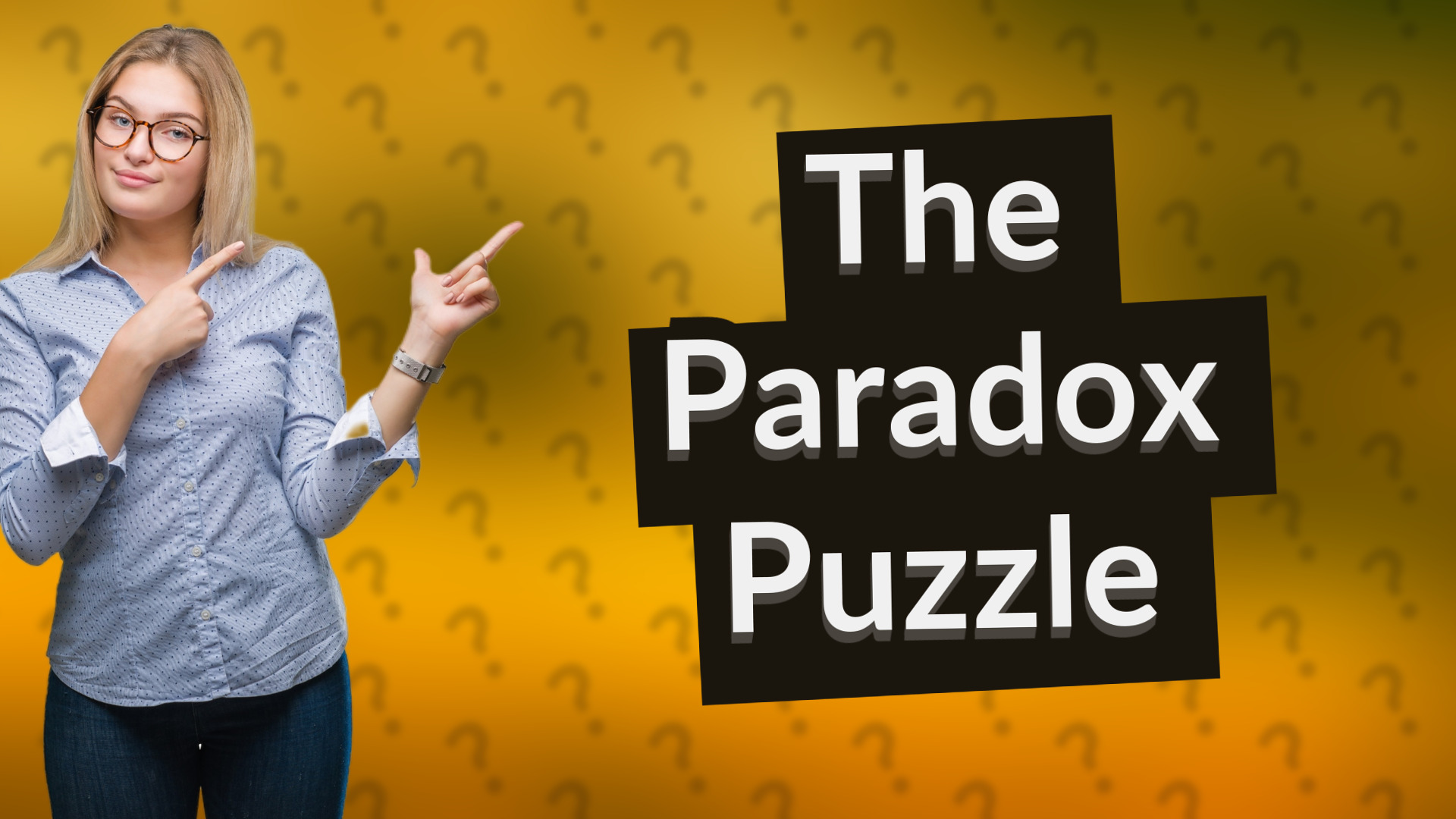 The Paradox Puzzle