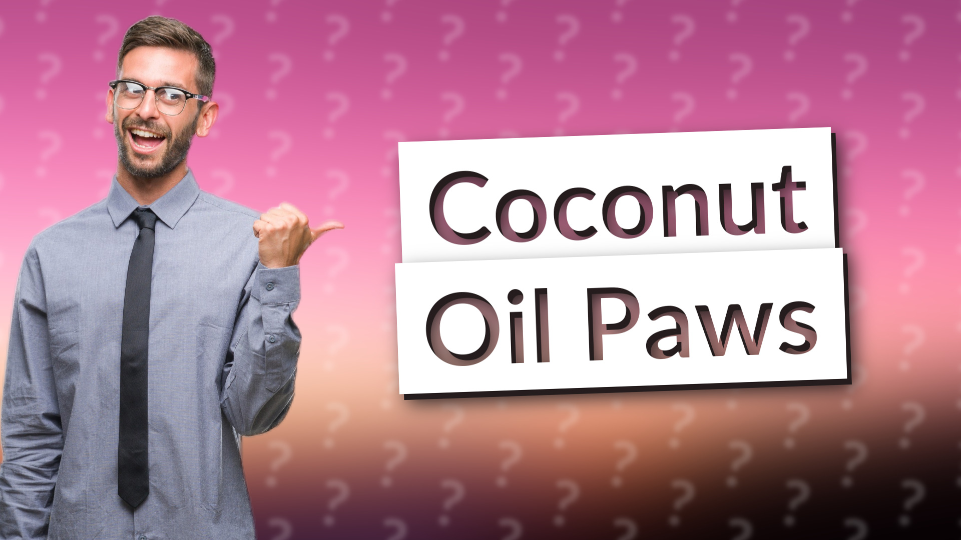 Coconut Oil Paws