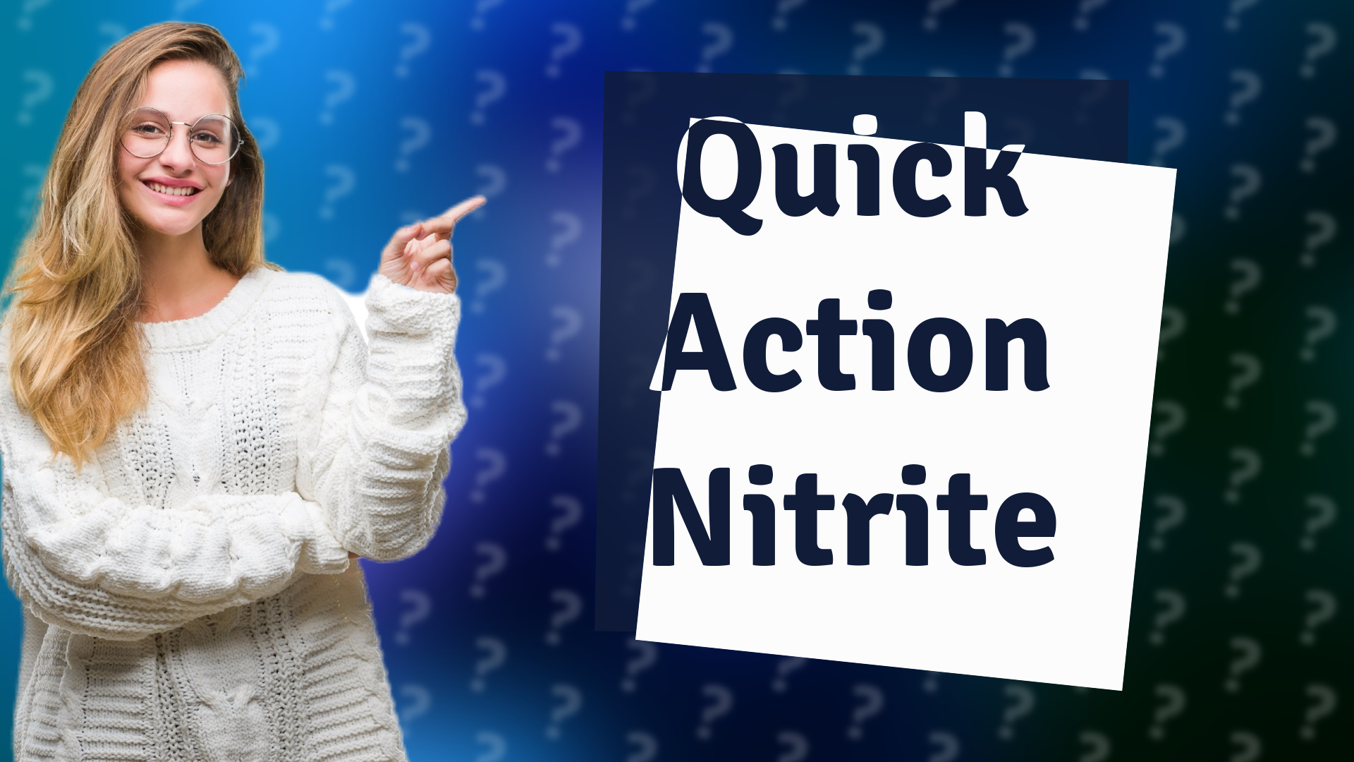 Quick Action Nitrite