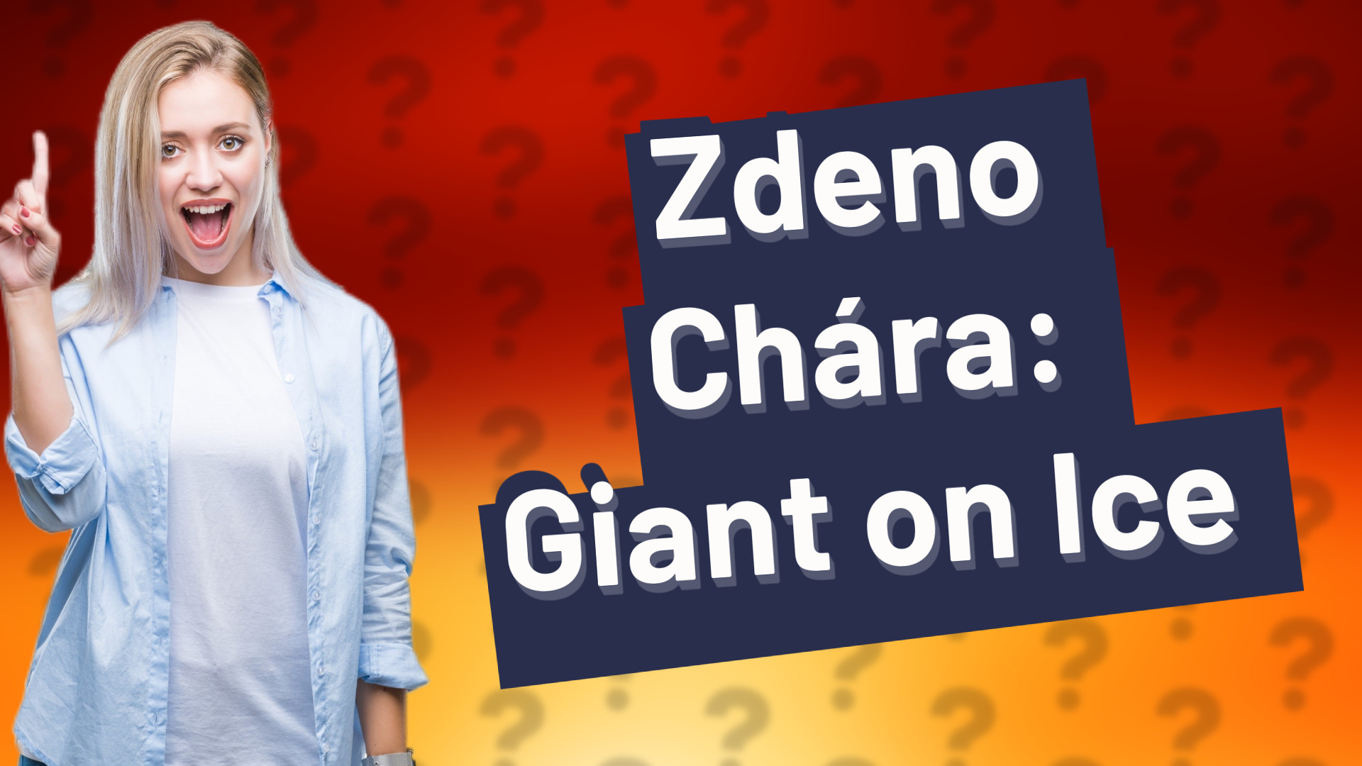 Zdeno Chára: Giant on Ice