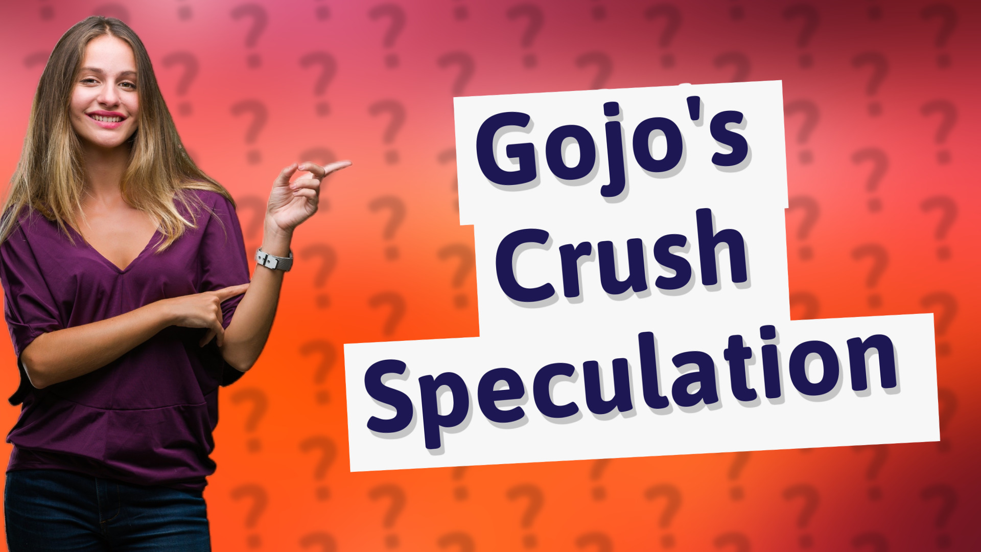 Gojo's Crush Speculation