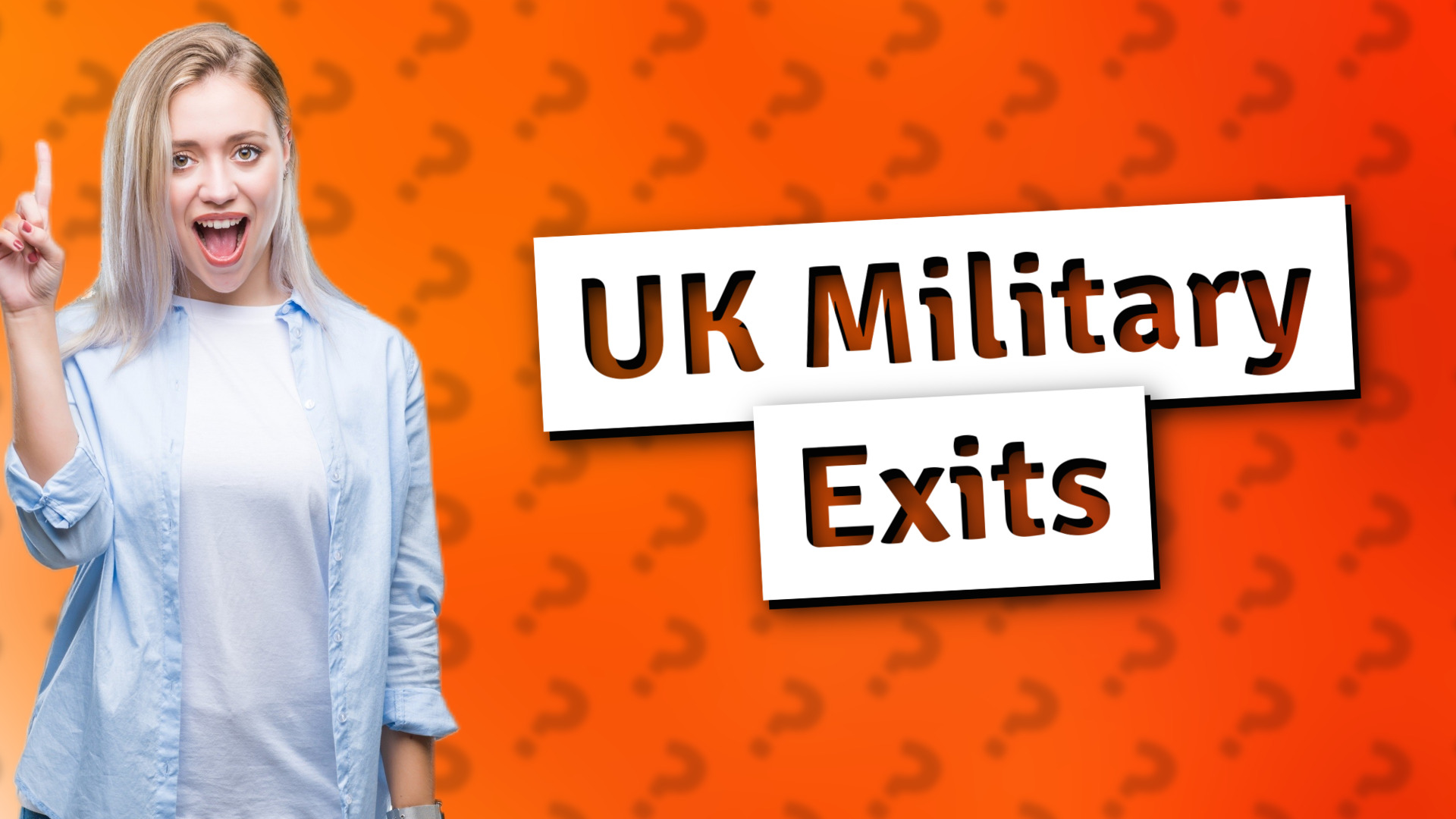 UK Military Exits