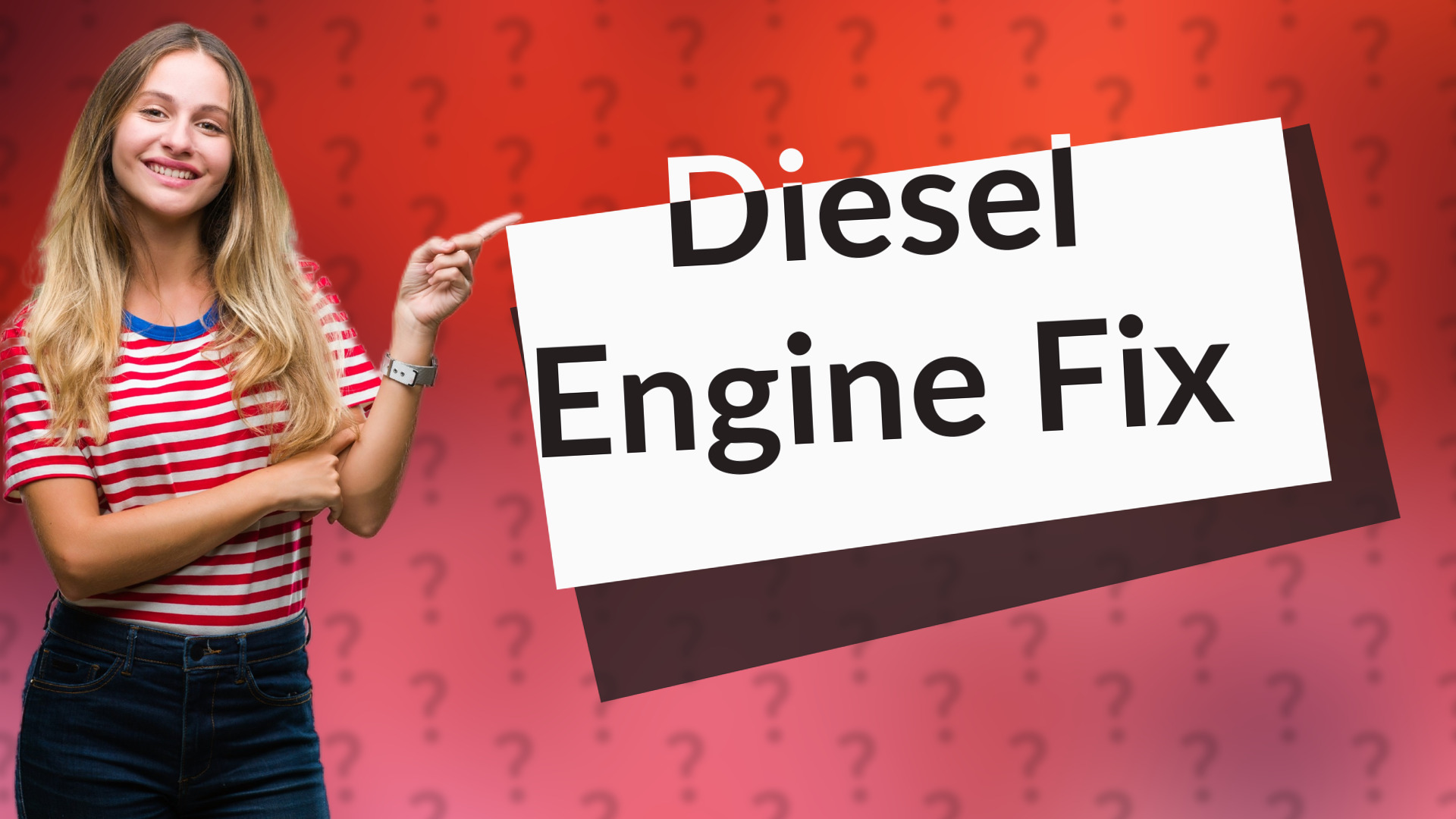 Diesel Engine Fix