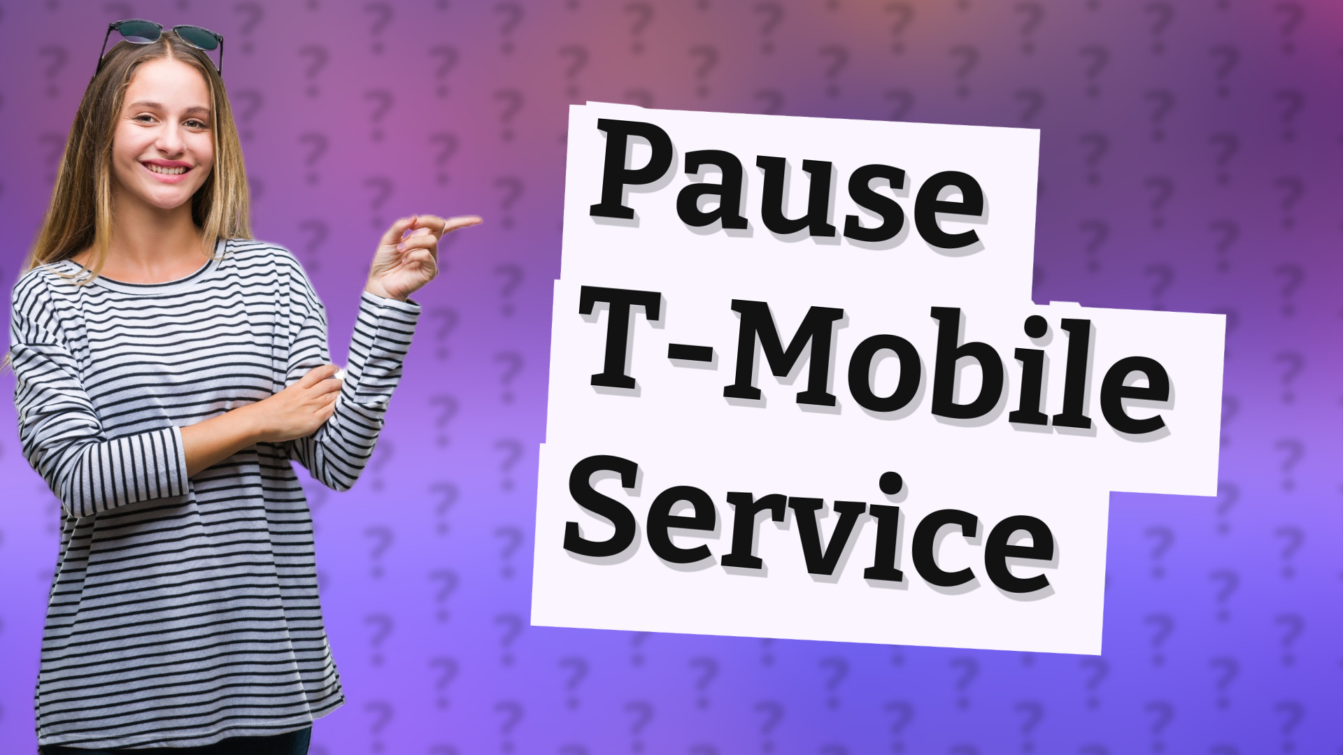 Pause T-Mobile Service