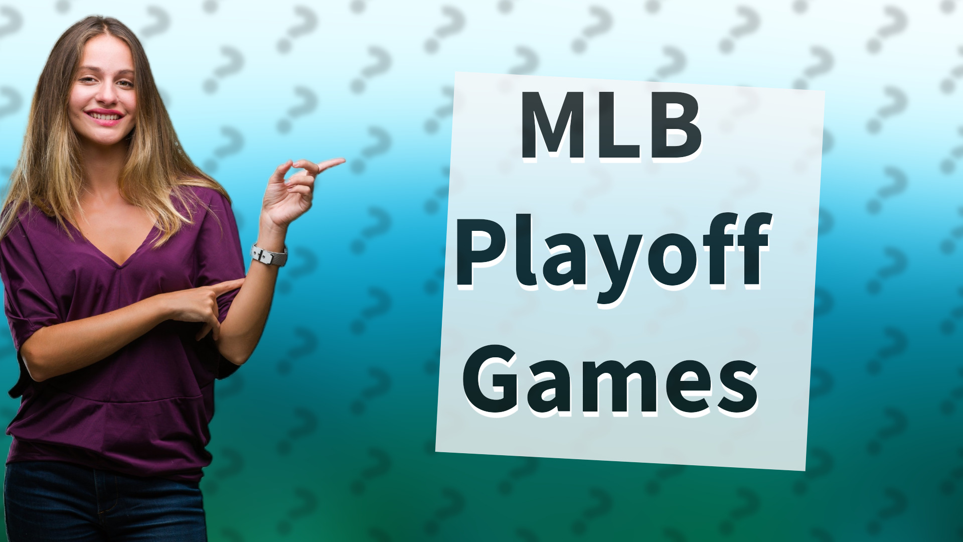 MLB Playoff Games