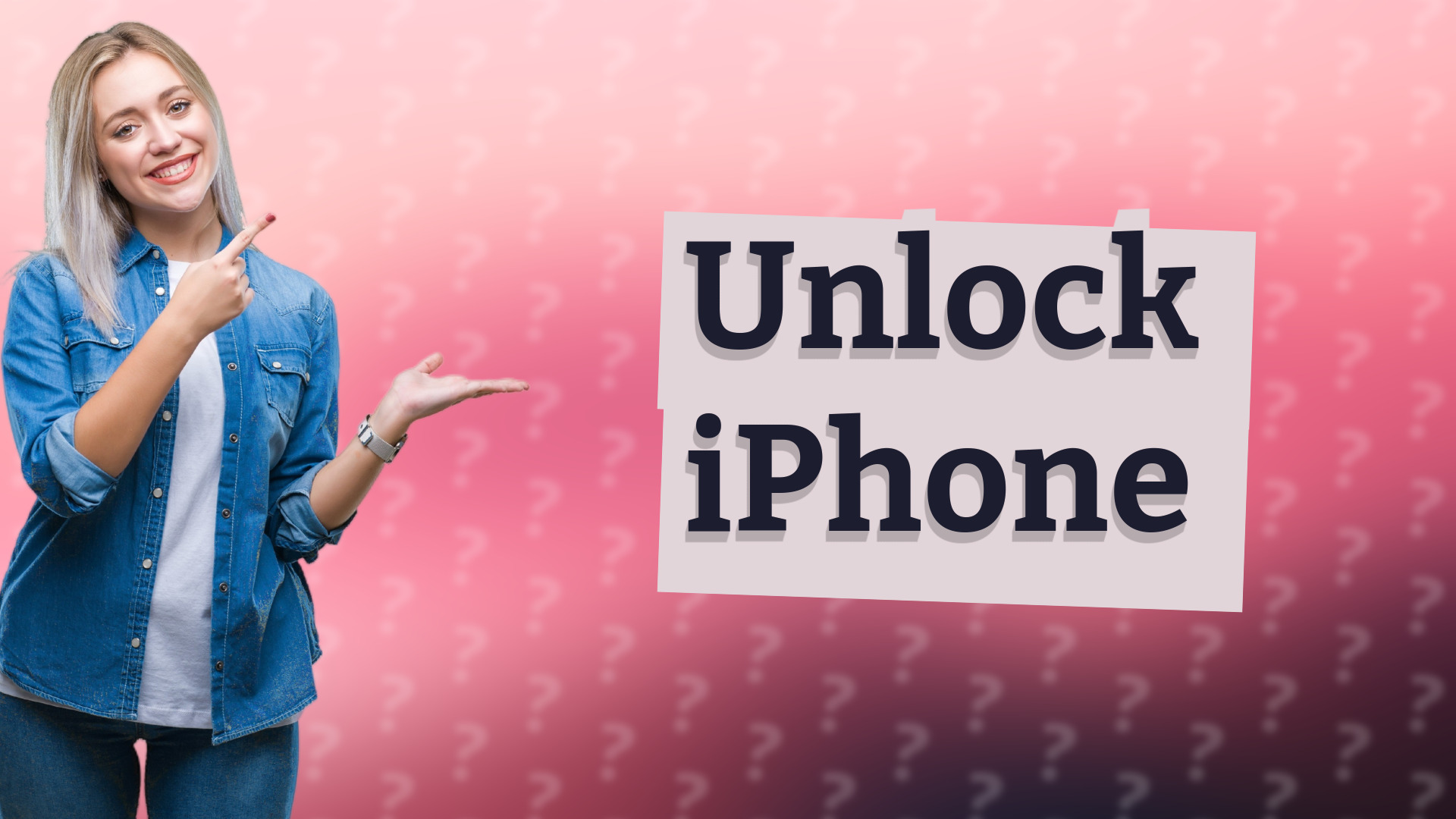 Unlock iPhone