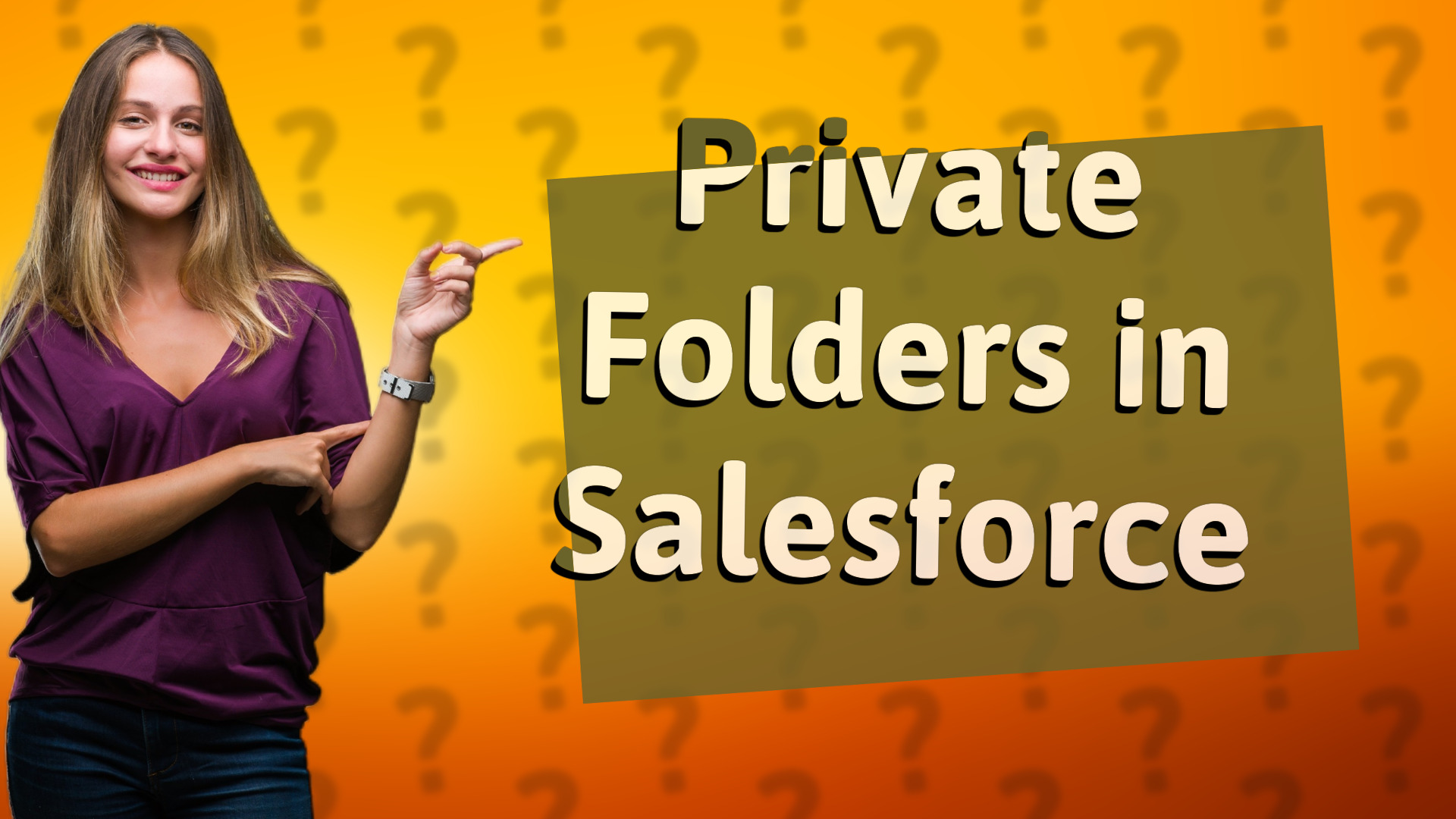 Private Folders in Salesforce