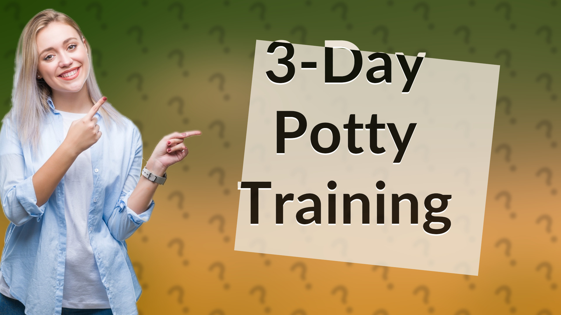 3-Day Potty Training