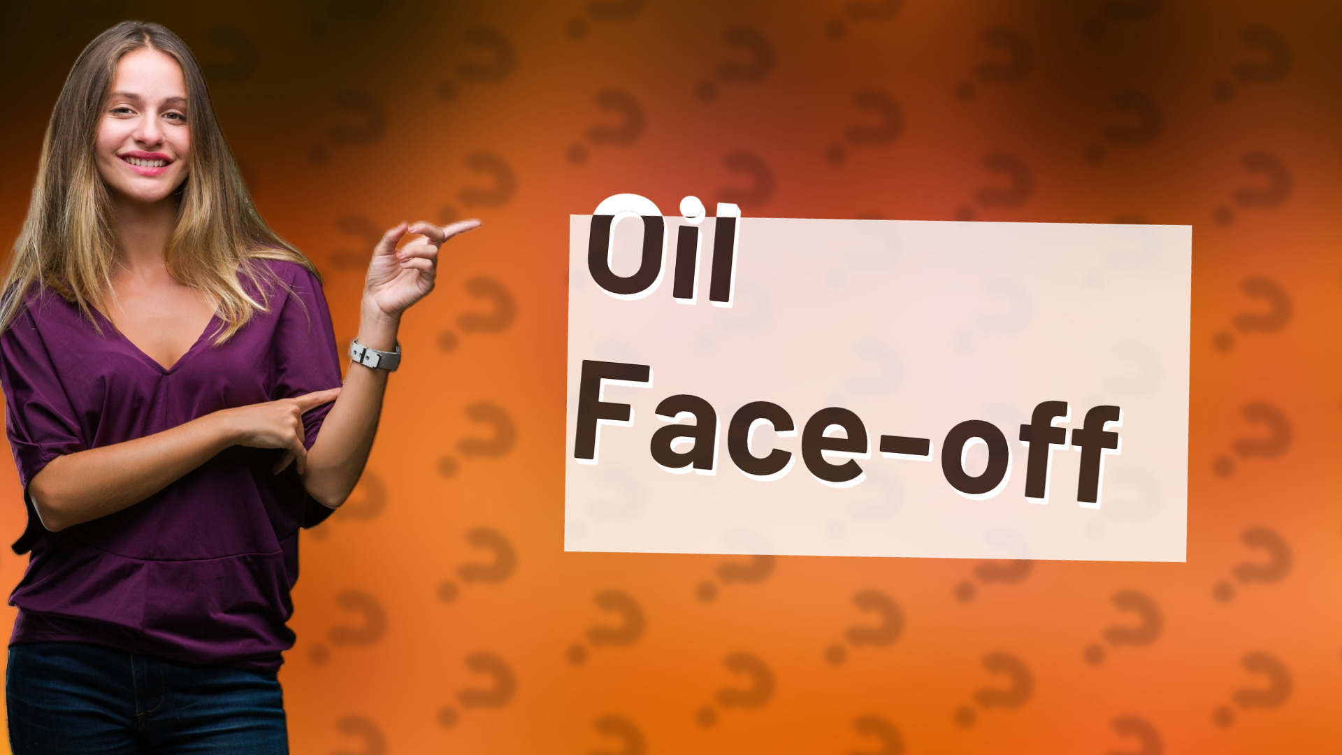 Oil Face-off