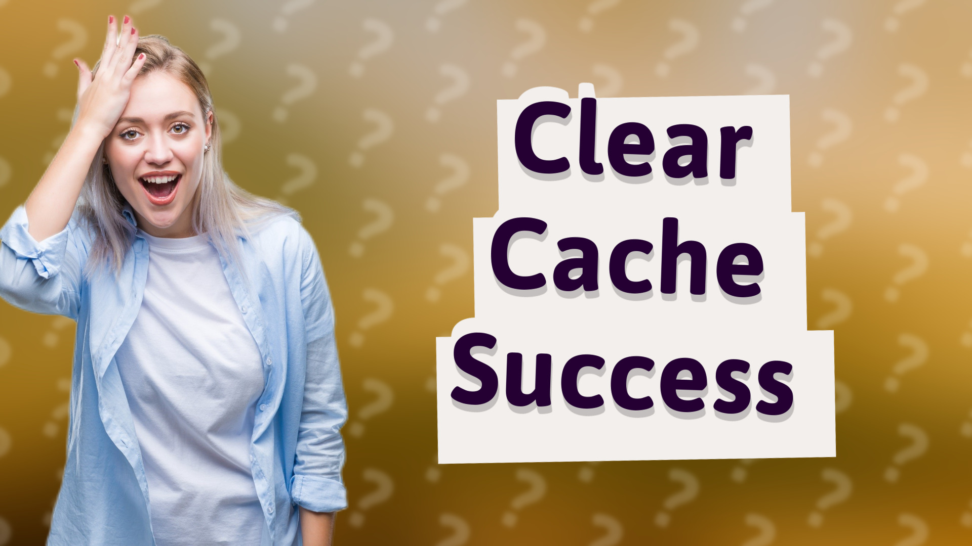 Clear Cache Success
