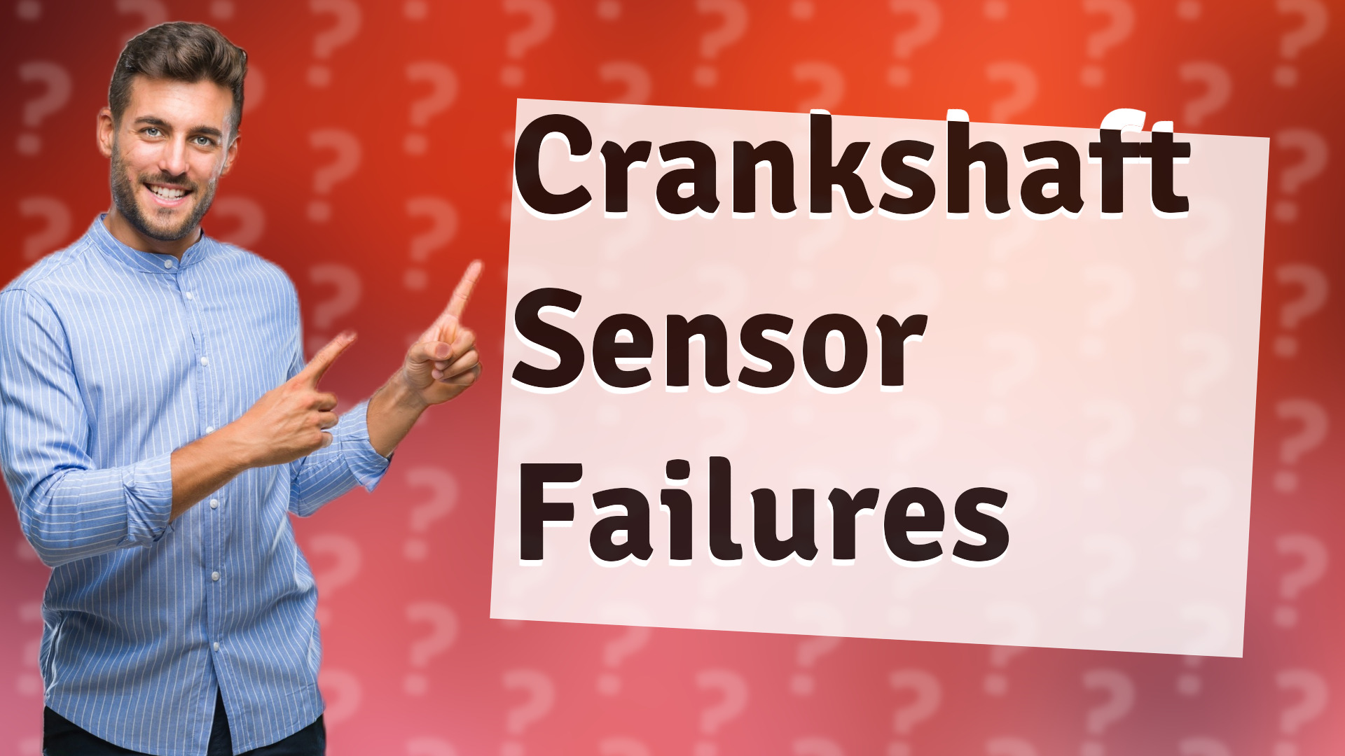 Crankshaft Sensor Failures
